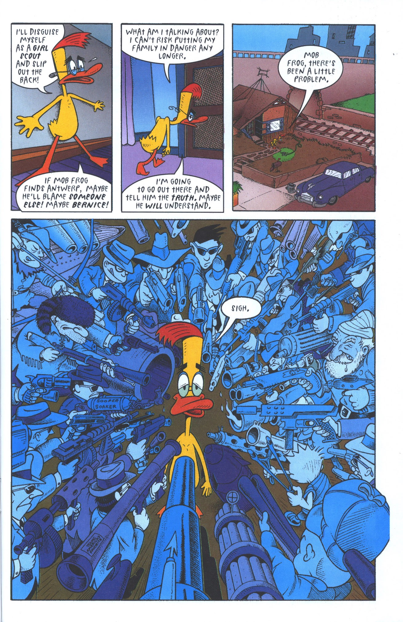 Read online Duckman : The Mob Frog Saga comic -  Issue #1 - 27
