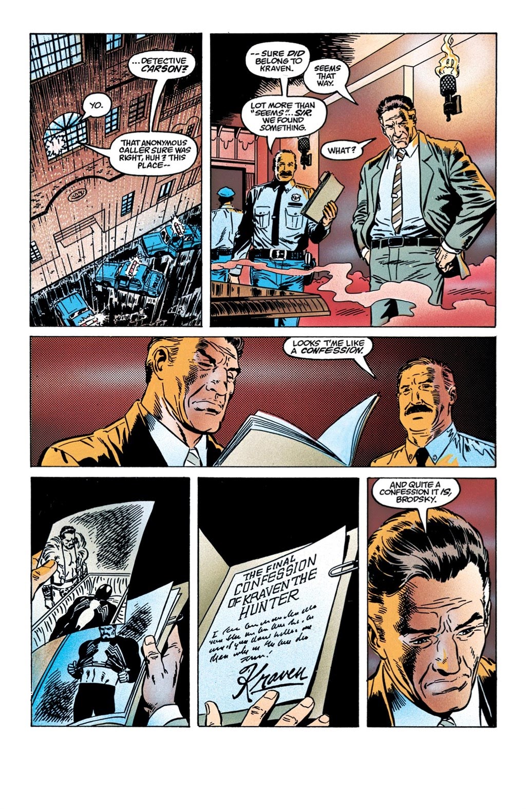 Read online Spider-Man: Kraven's Last Hunt Marvel Select comic -  Issue # TPB (Part 2) - 30