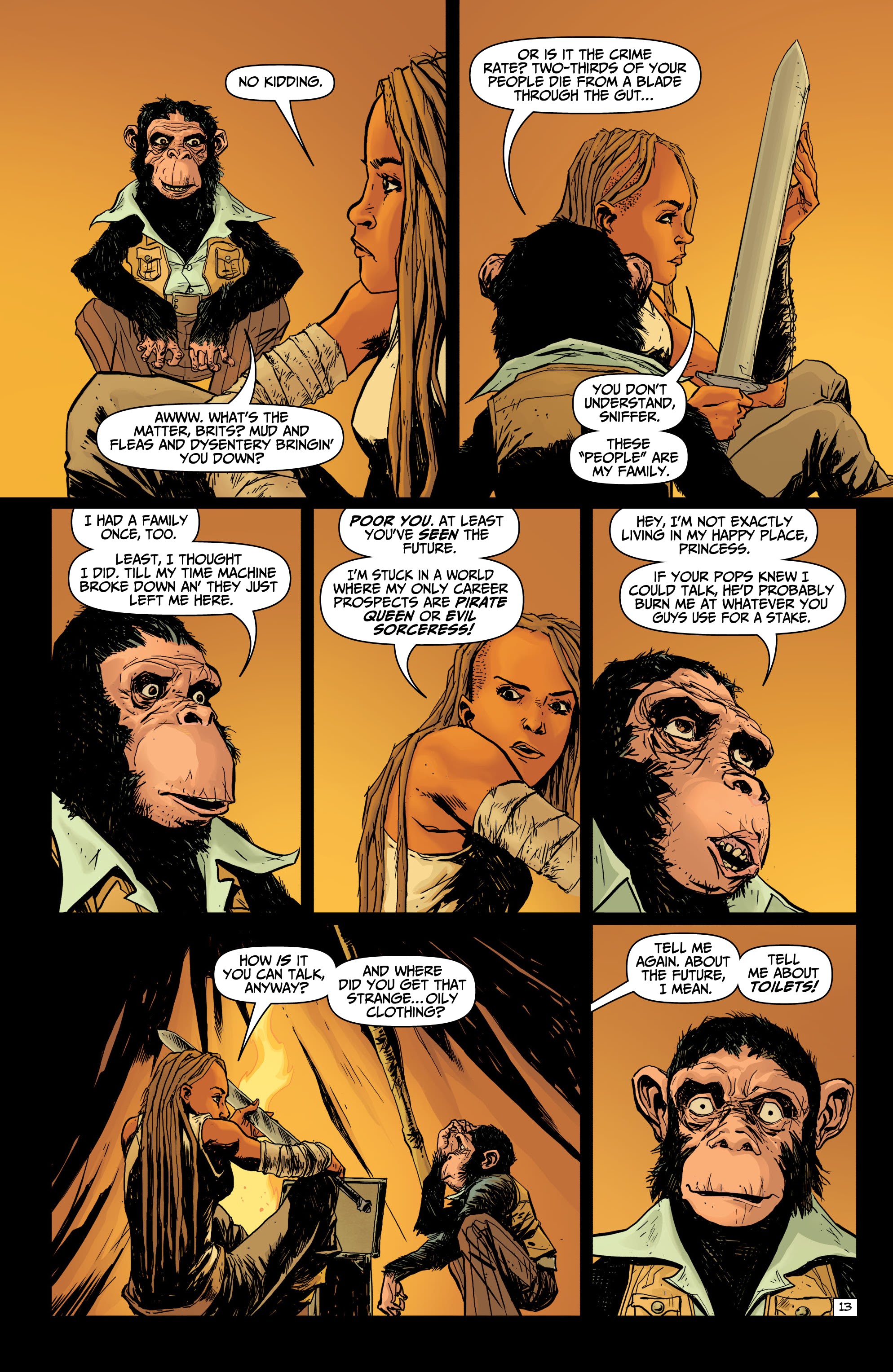 Read online Captain Ginger Season 2 comic -  Issue #5 - 36