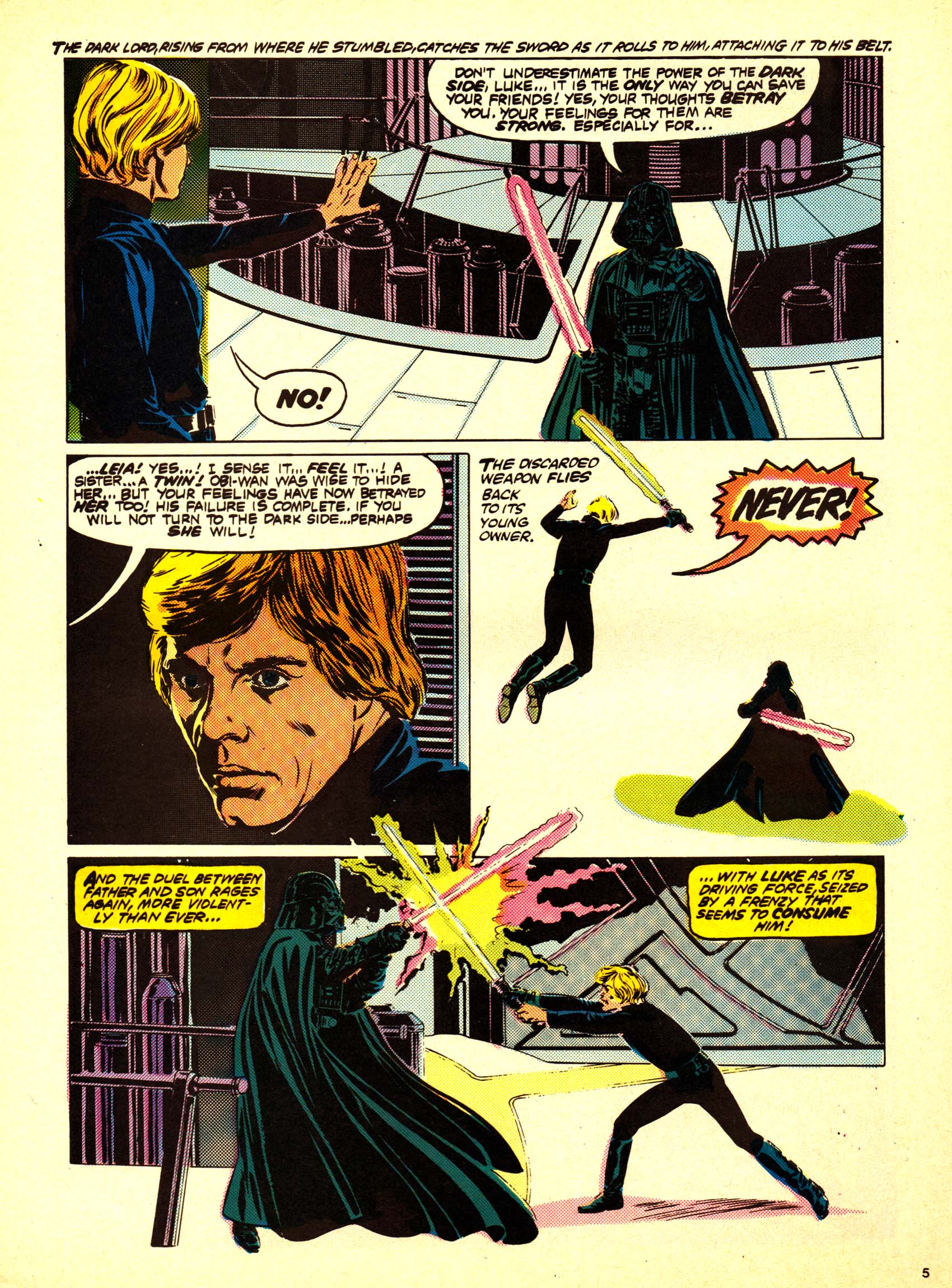 Read online Return of the Jedi comic -  Issue #155 - 5