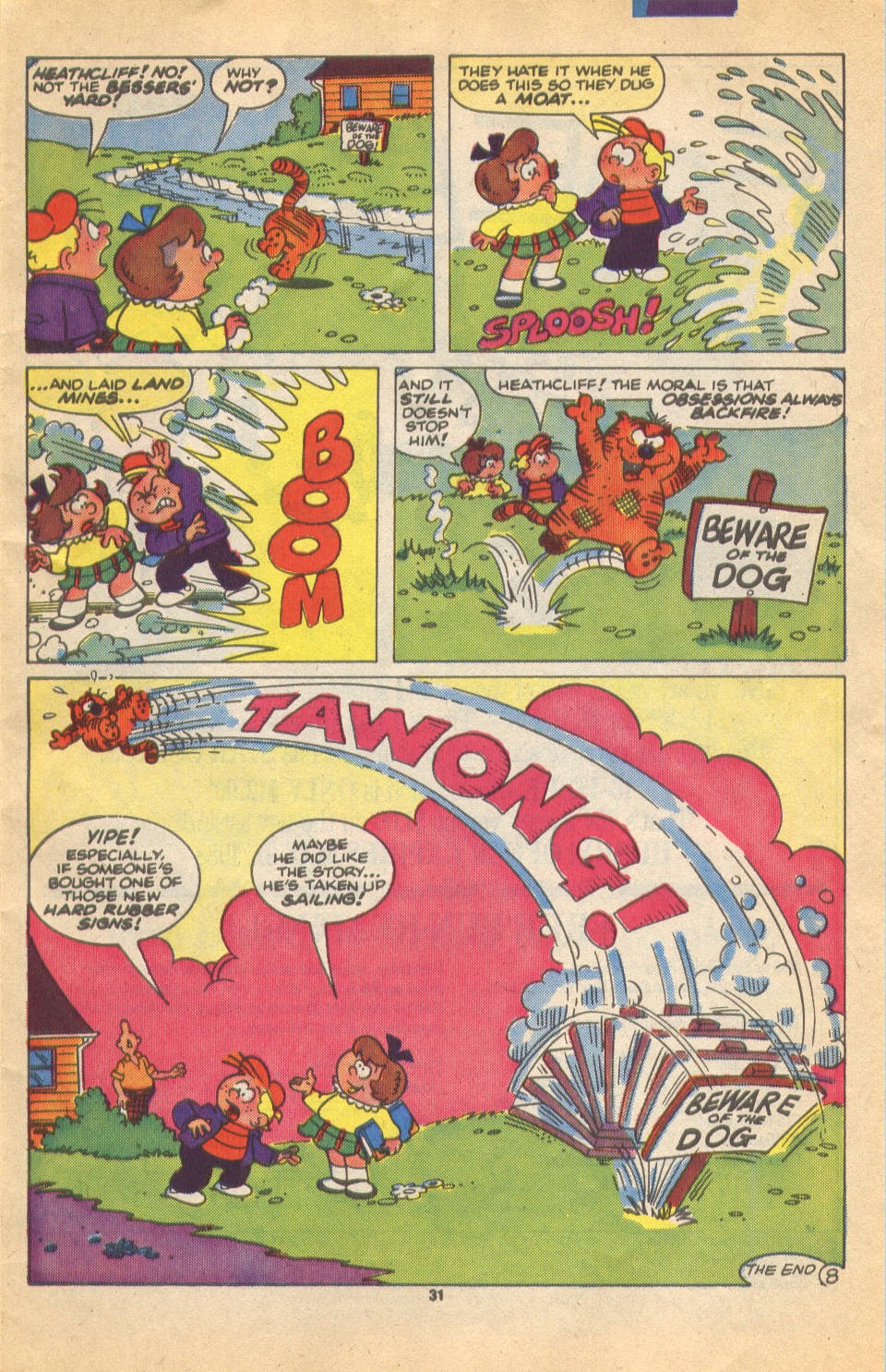 Read online Heathcliff's Funhouse comic -  Issue #8 - 23