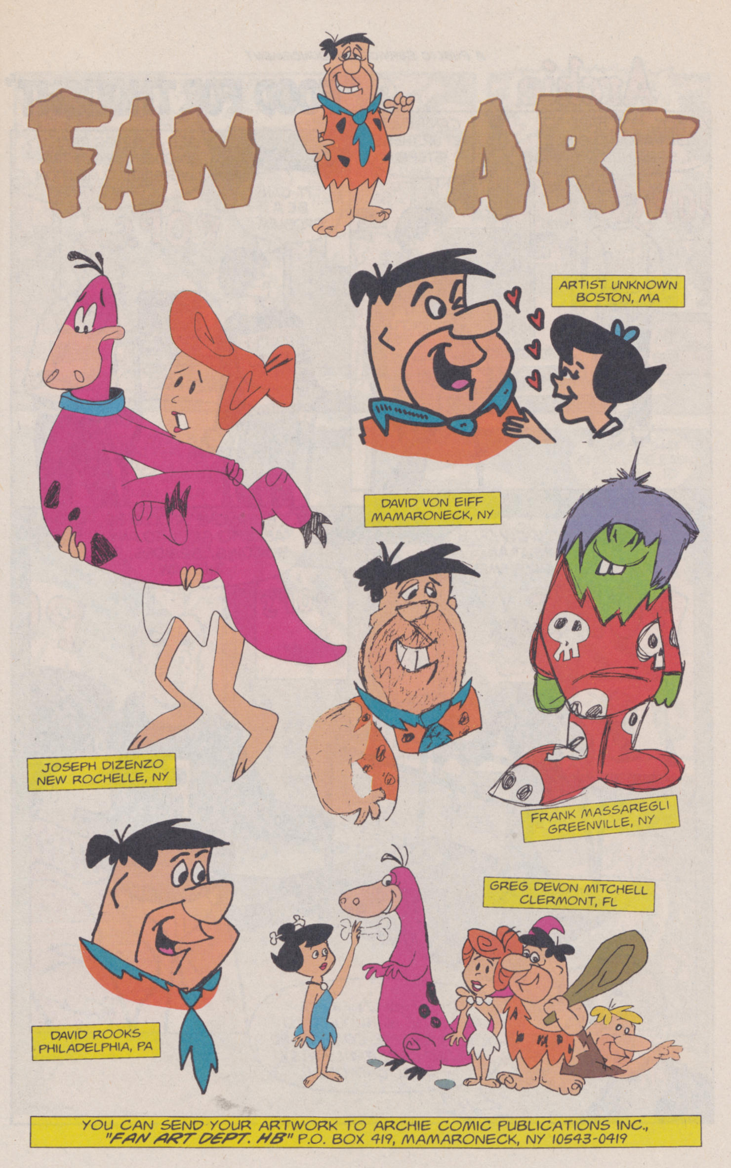 Read online The Flintstones (1992) comic -  Issue #15 - 17