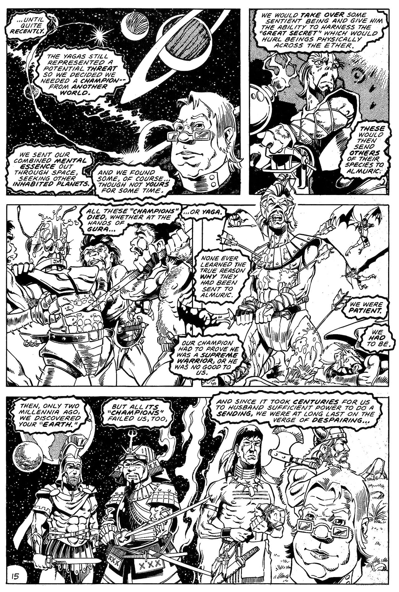 Read online Ironhand of Almuric comic -  Issue #4 - 16