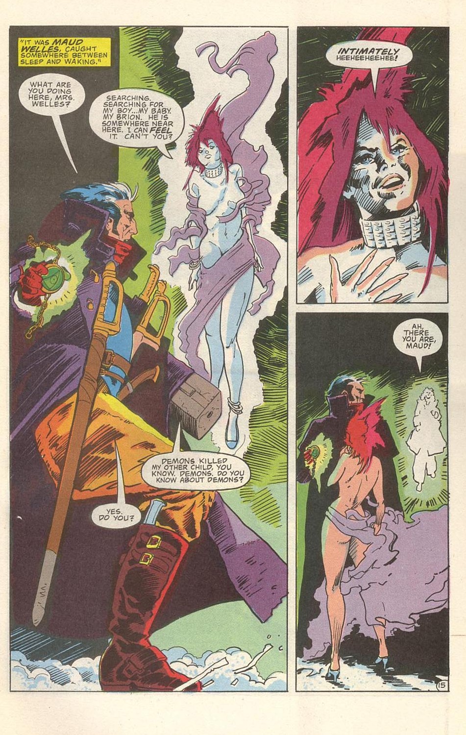 Read online Grimjack comic -  Issue #23 - 19