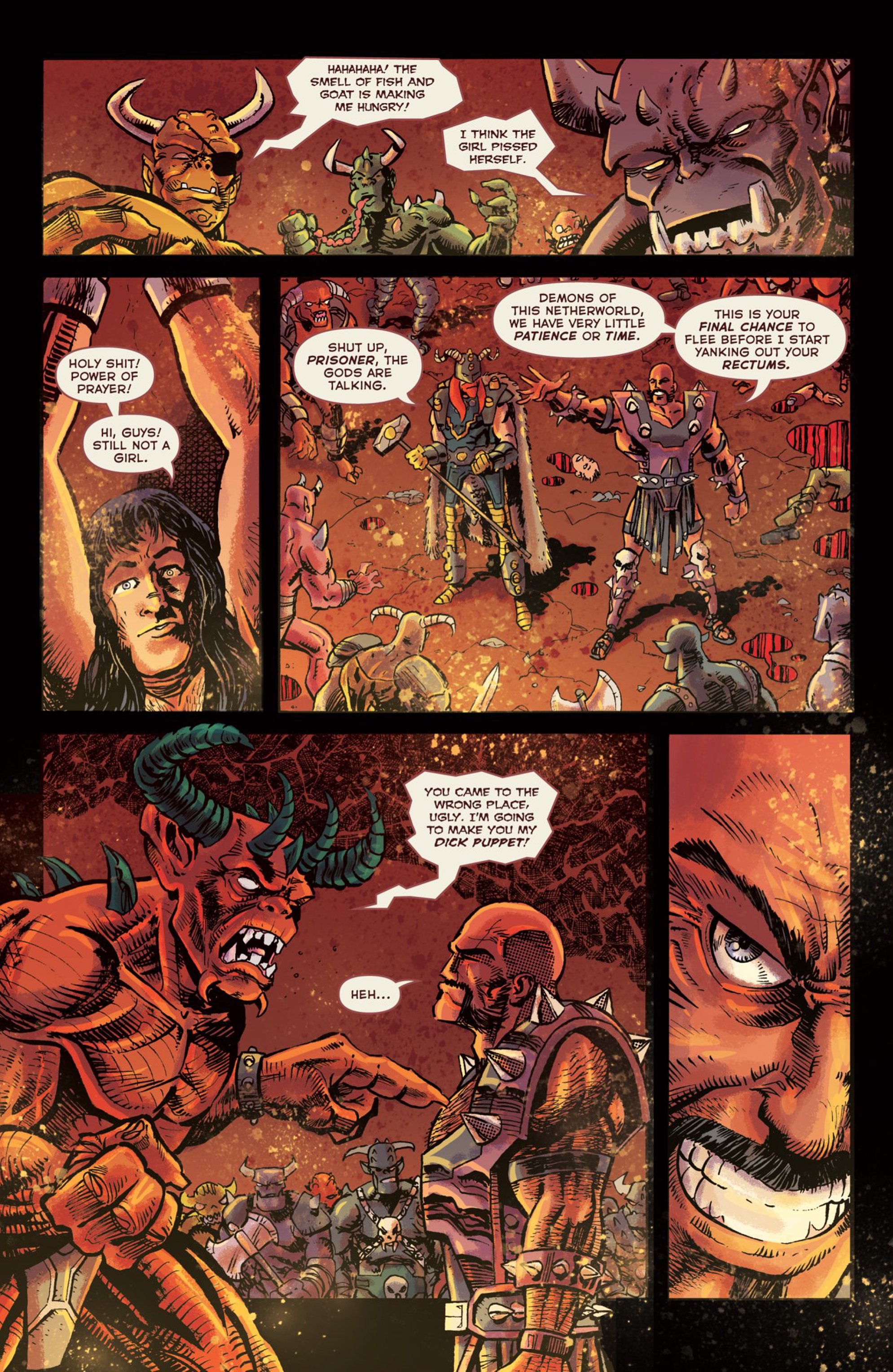 Read online Gods of Brutality comic -  Issue # TPB - 20
