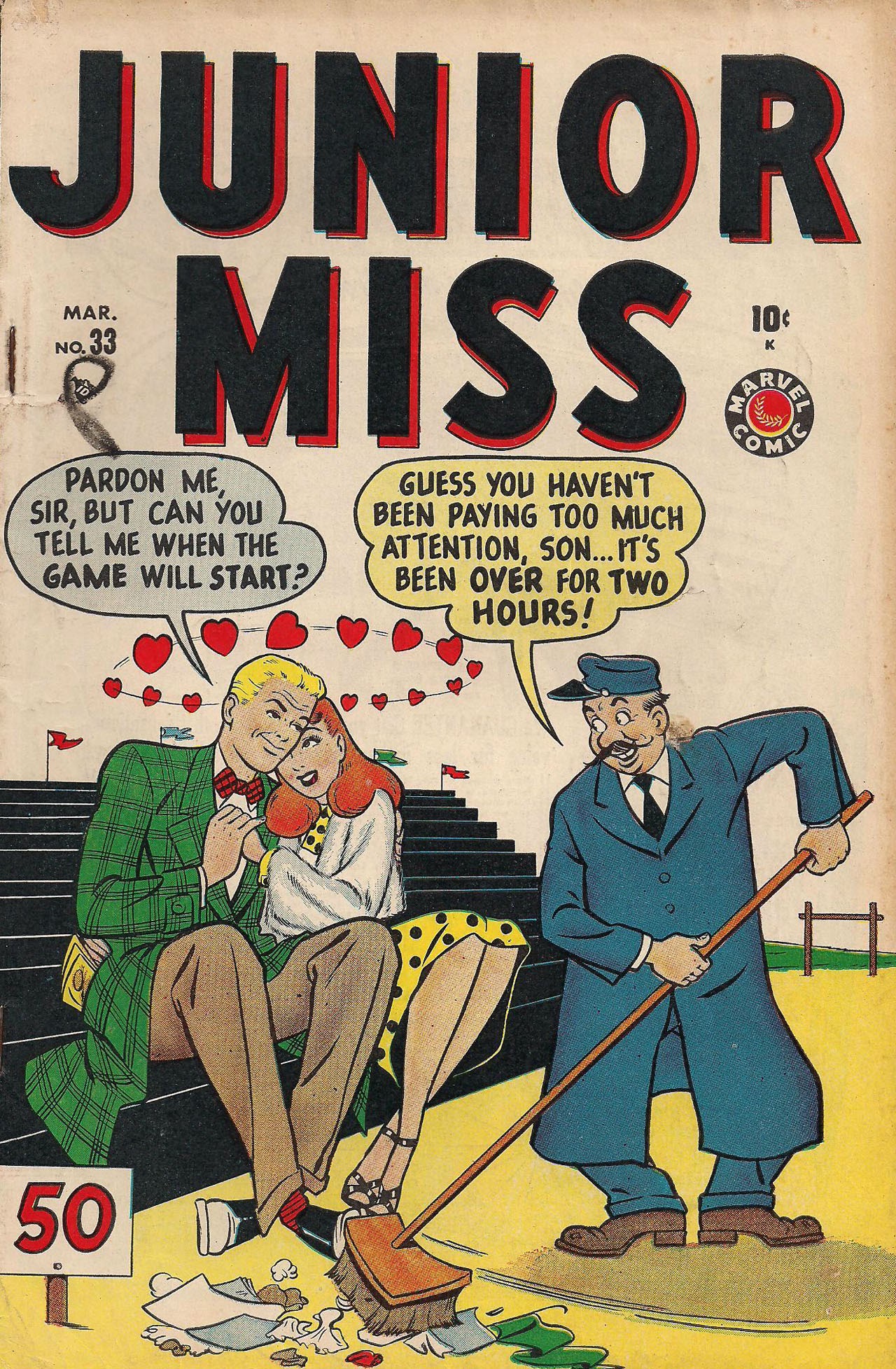Read online Junior Miss (1947) comic -  Issue #33 - 1