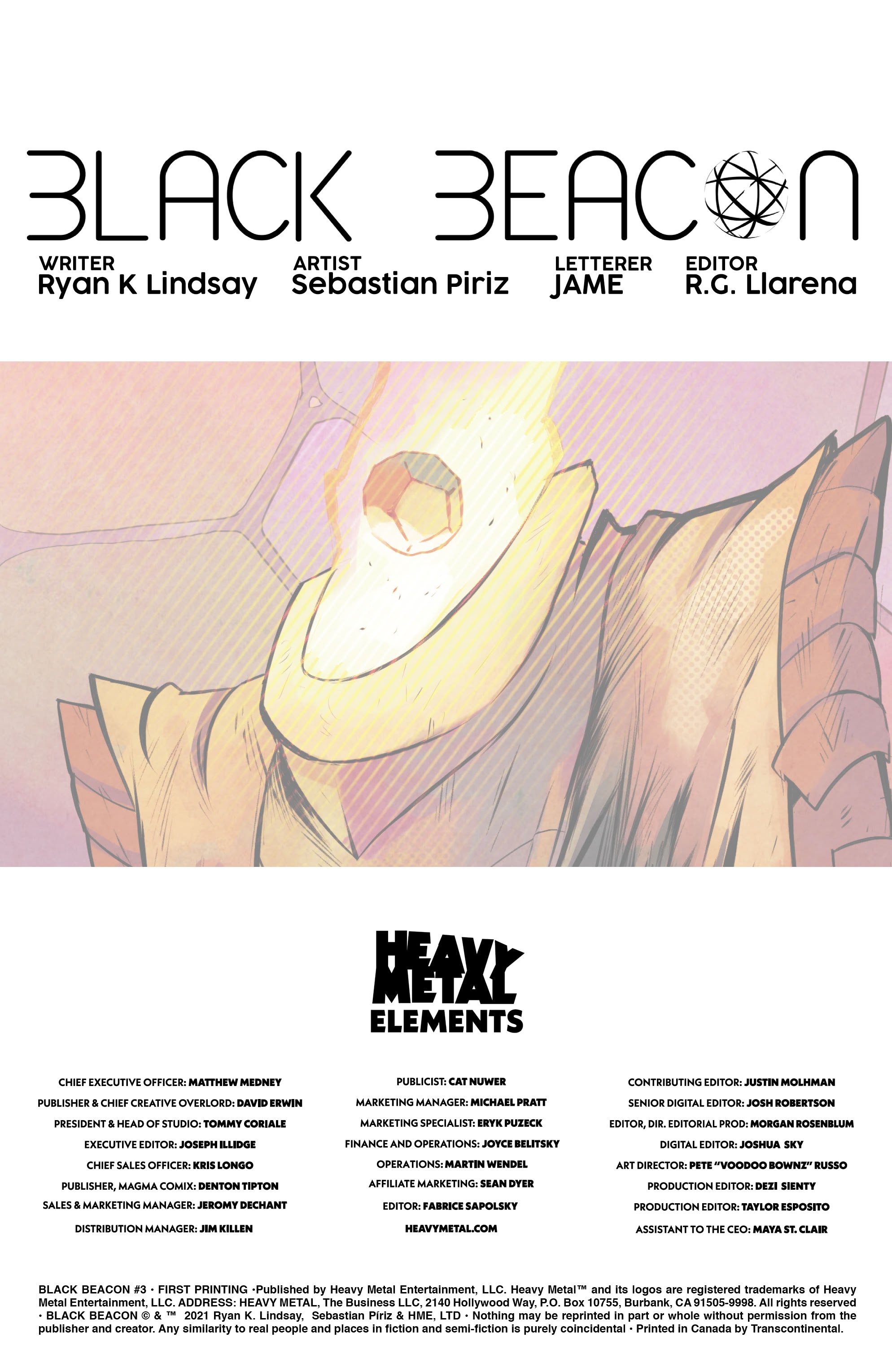 Read online Black Beacon comic -  Issue #3 - 2