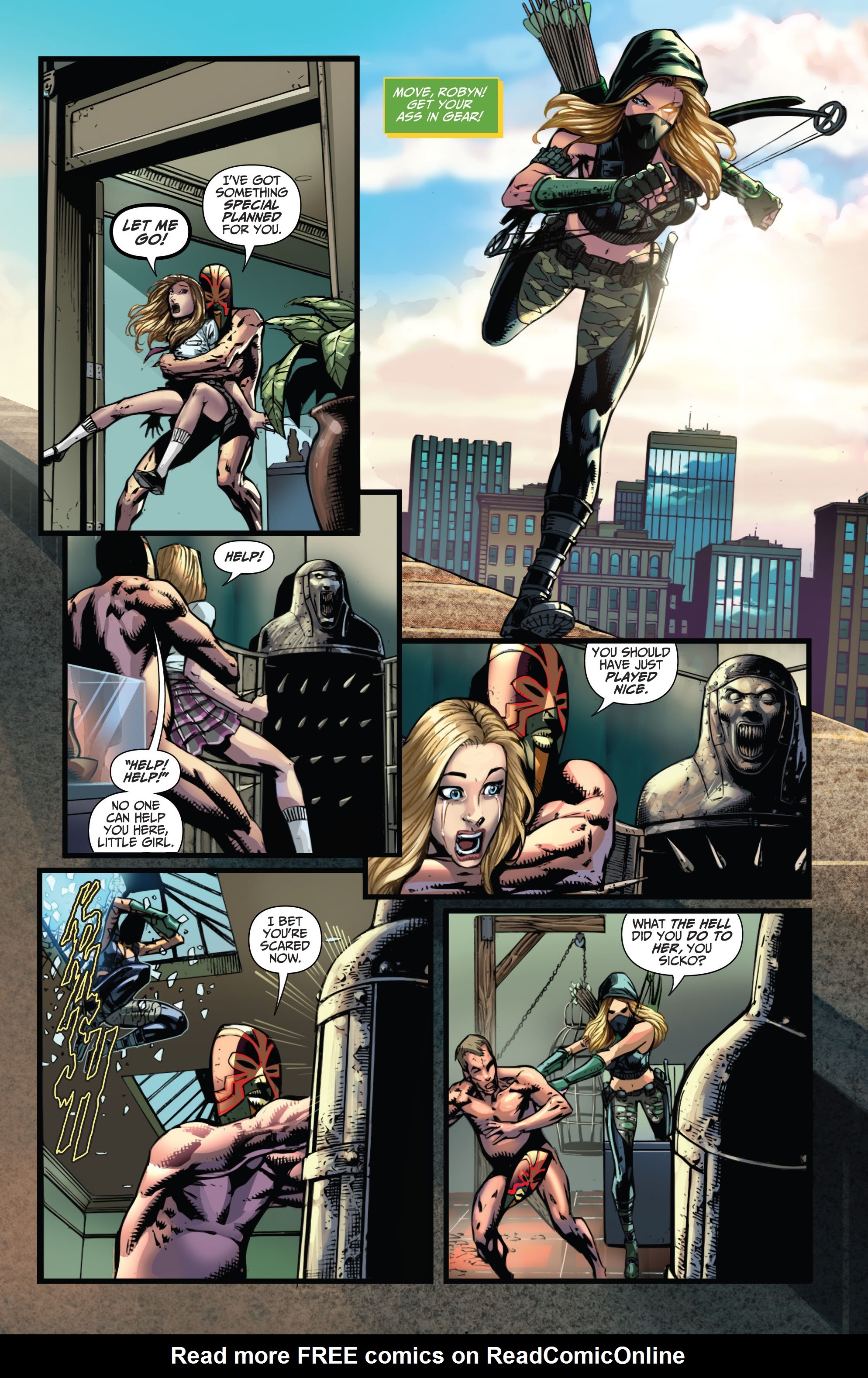 Read online Robyn Hood: Iron Maiden comic -  Issue #1 - 28