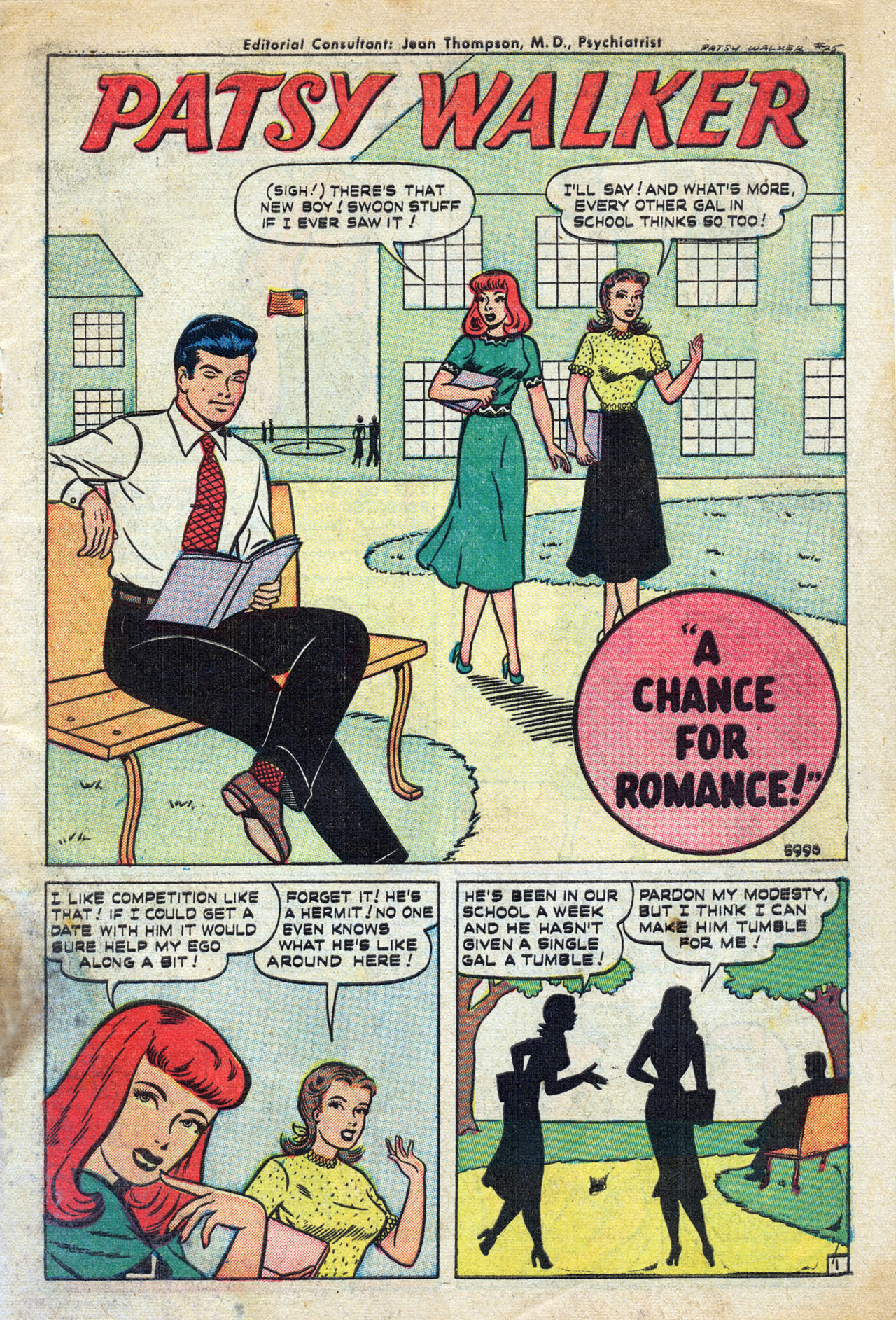 Read online Patsy Walker comic -  Issue #25 - 3