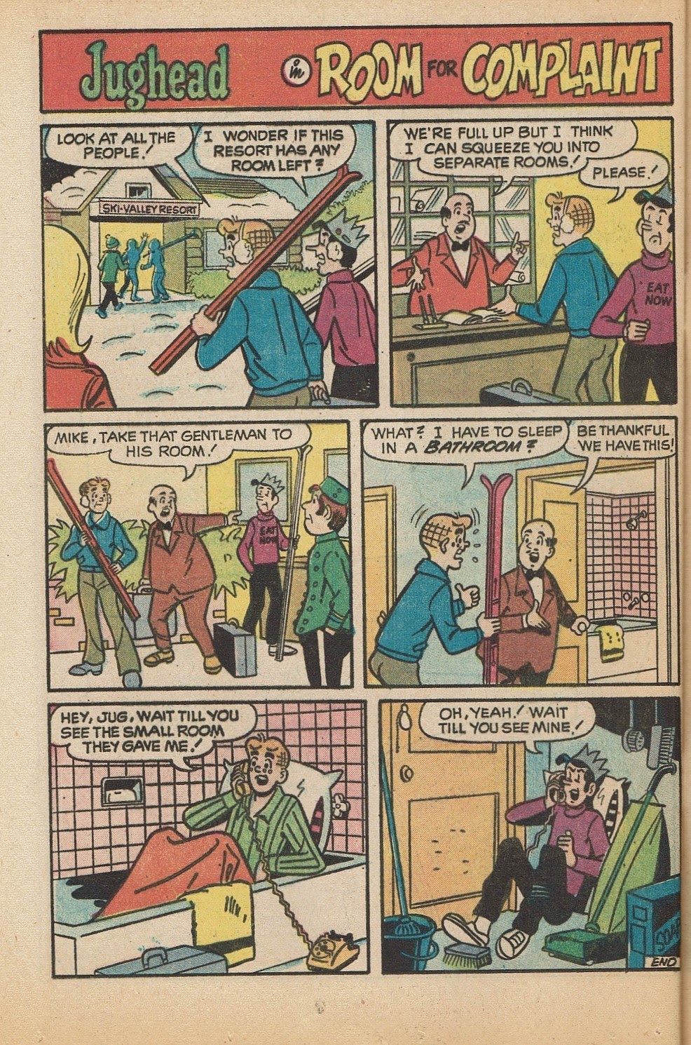 Read online Jughead's Jokes comic -  Issue #33 - 39