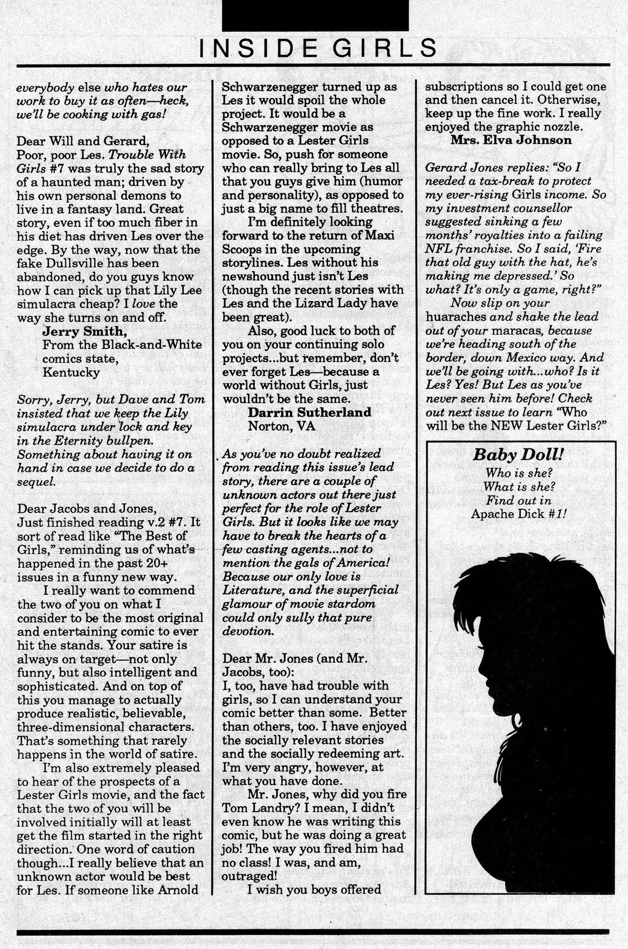 Read online The Trouble With Girls (1989) comic -  Issue #11 - 28