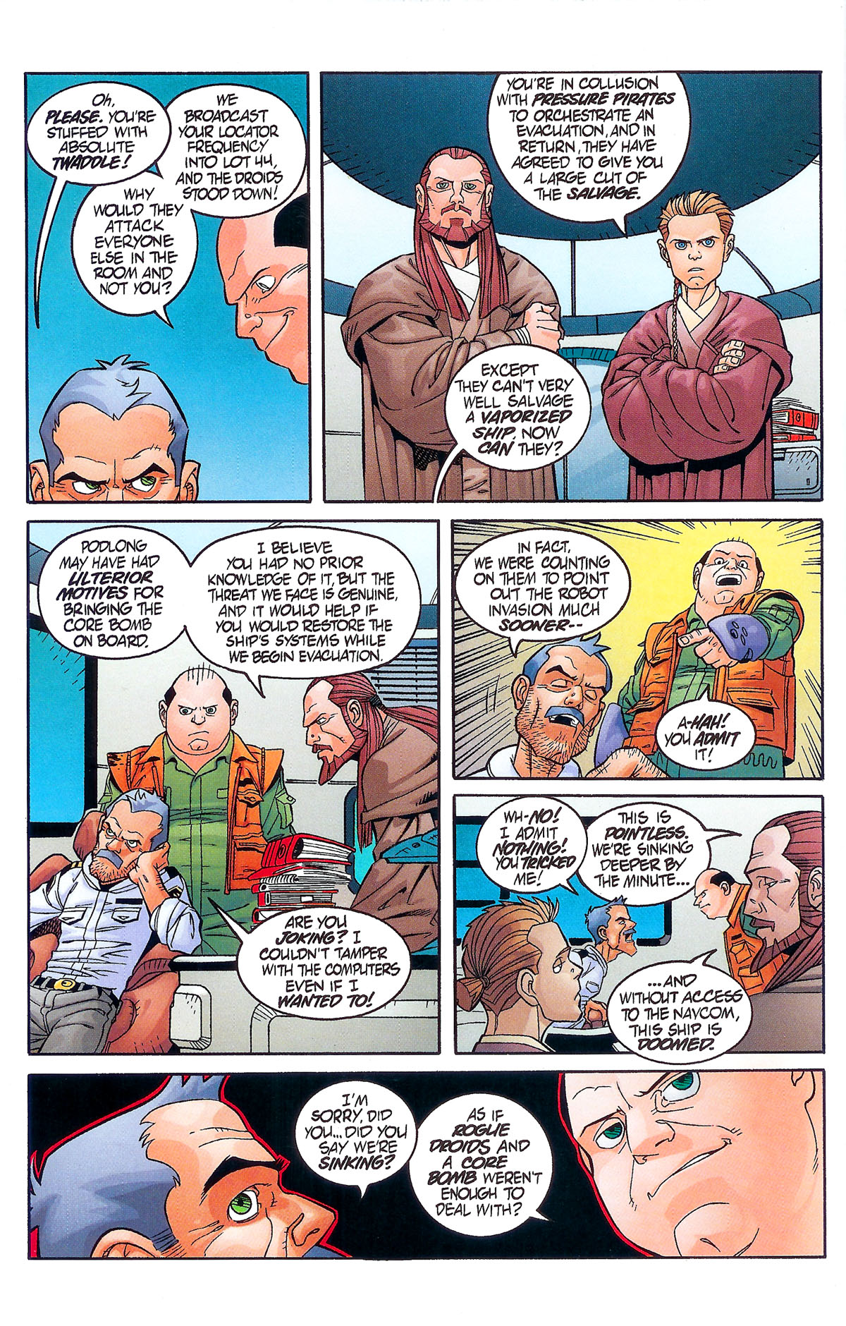 Read online Star Wars: Qui-Gon and Obi-Wan - The Aurorient  Express comic -  Issue #2 - 10