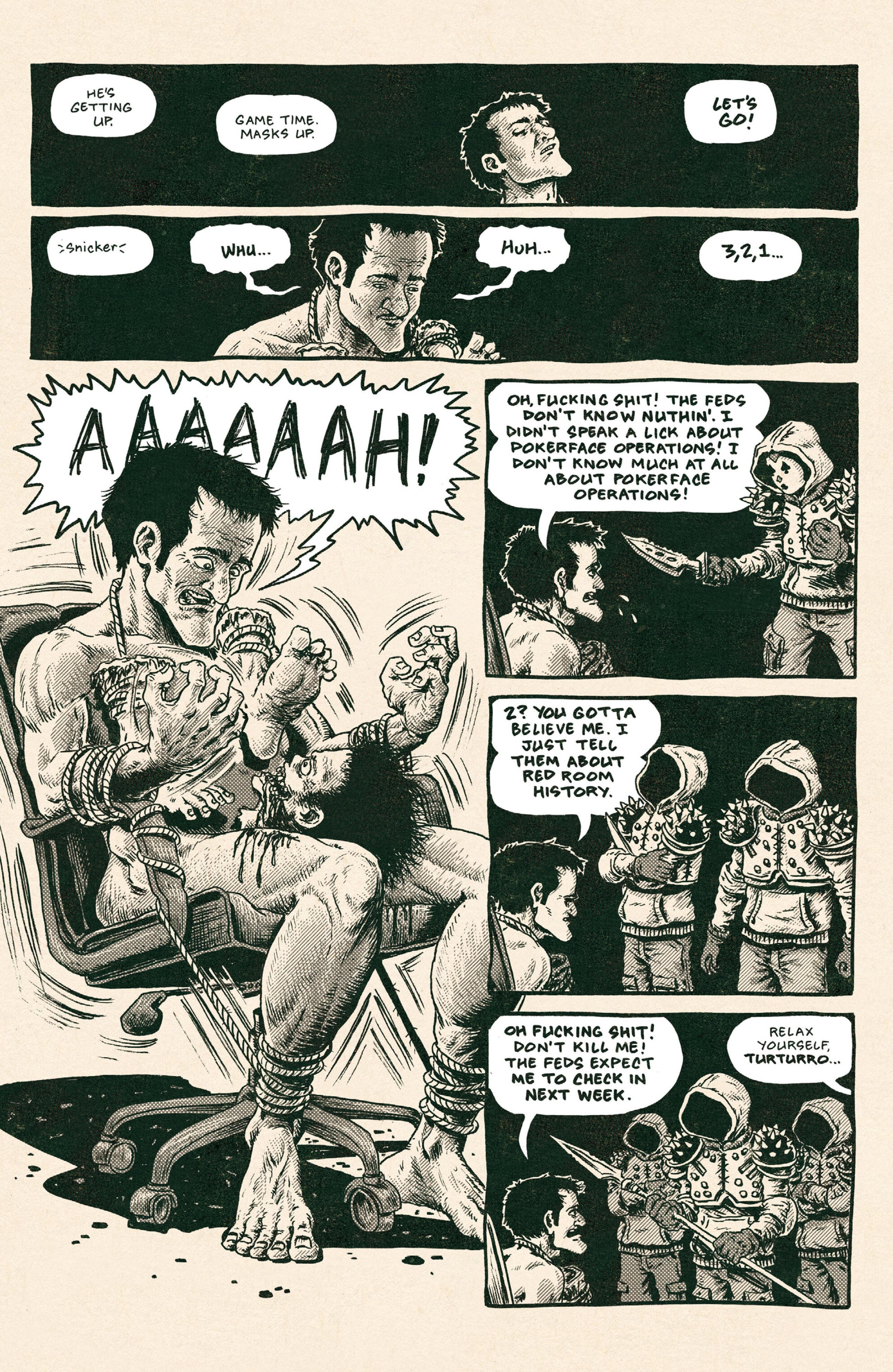 Read online Red Room: Crypto Killaz comic -  Issue #3 - 14