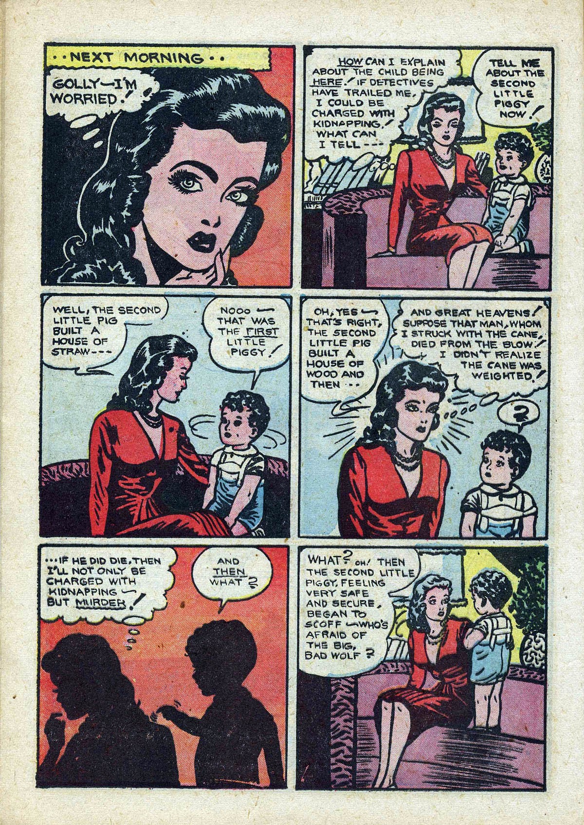 Read online The Saint (1947) comic -  Issue #6 - 16