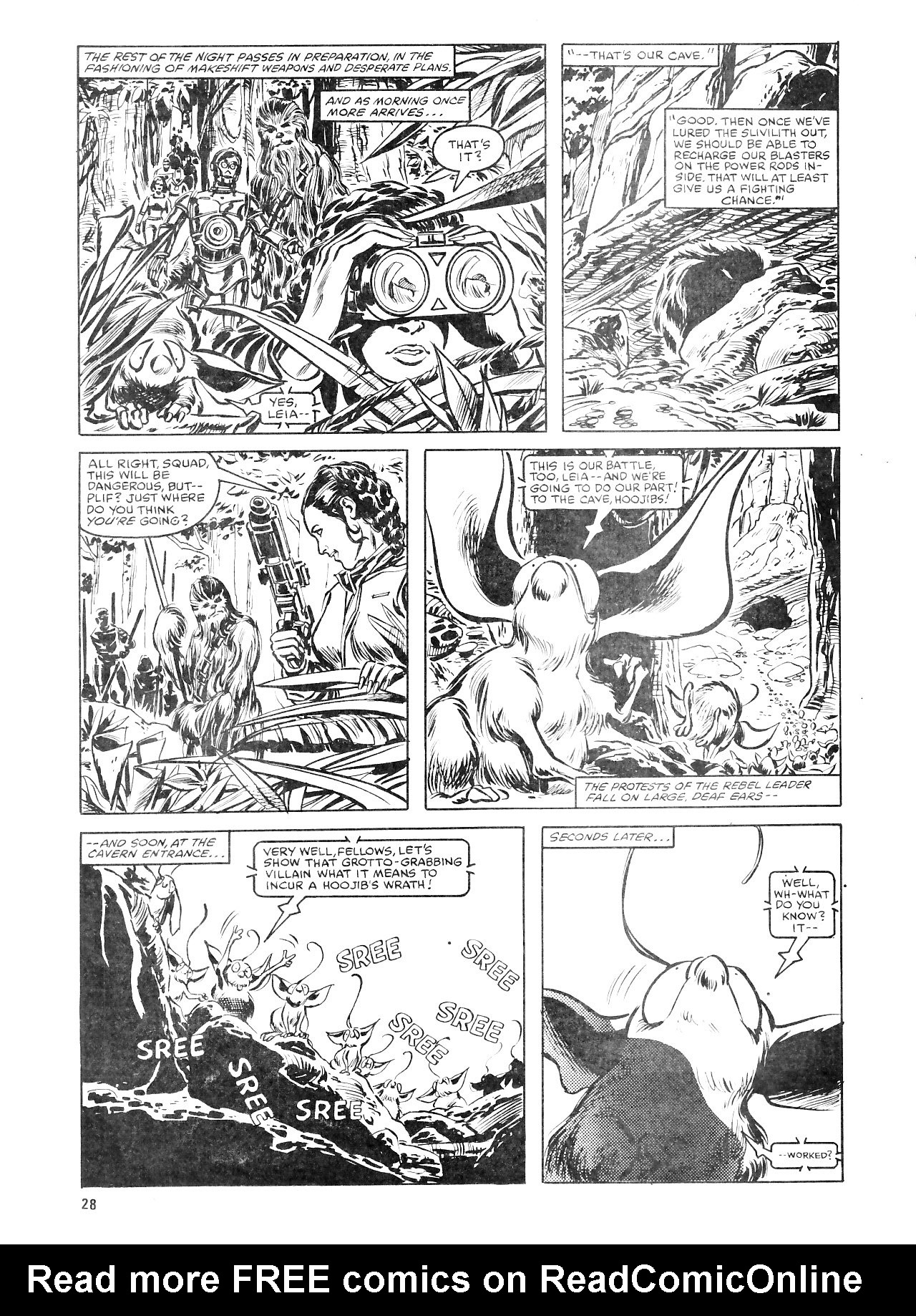 Read online Return of the Jedi comic -  Issue #94 - 28