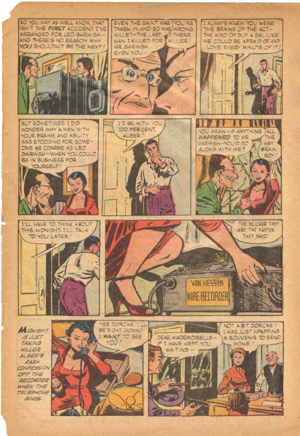 Read online The Saint (1947) comic -  Issue #12 - 27