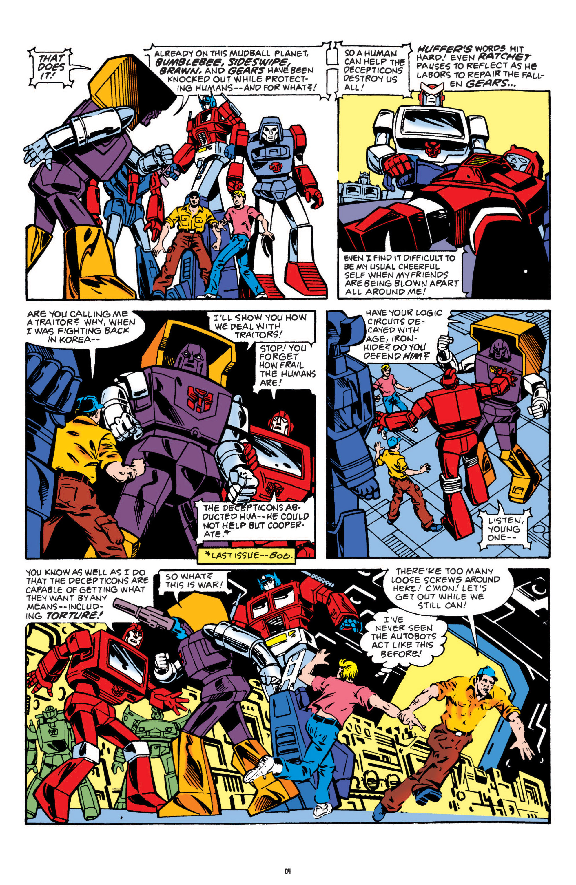Read online The Transformers Classics comic -  Issue # TPB 1 - 85