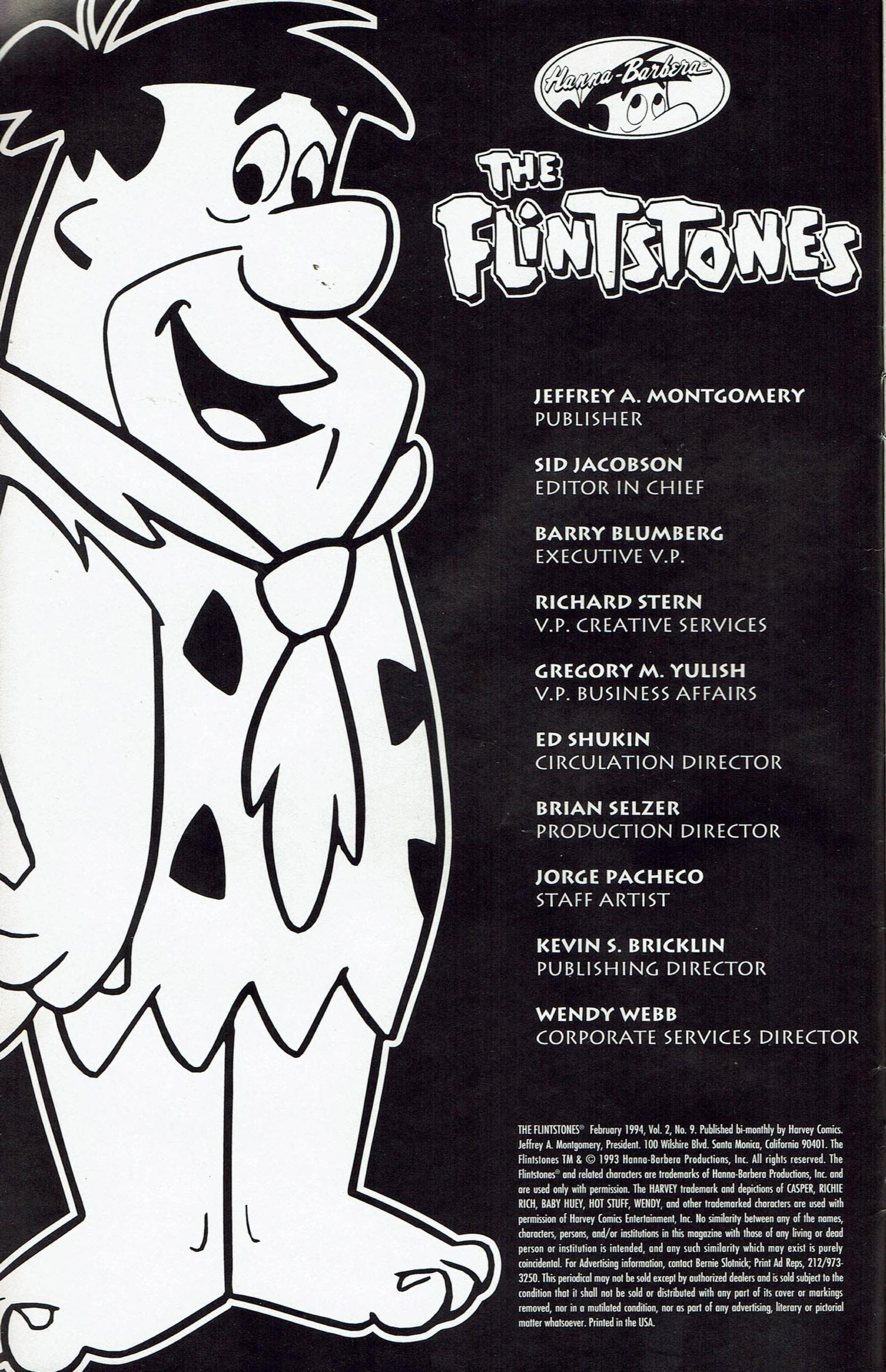 Read online The Flintstones (1992) comic -  Issue #9 - 2
