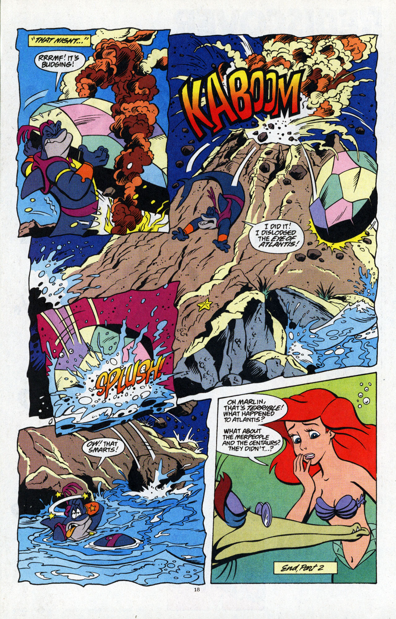 Read online Disney's The Little Mermaid comic -  Issue #12 - 19