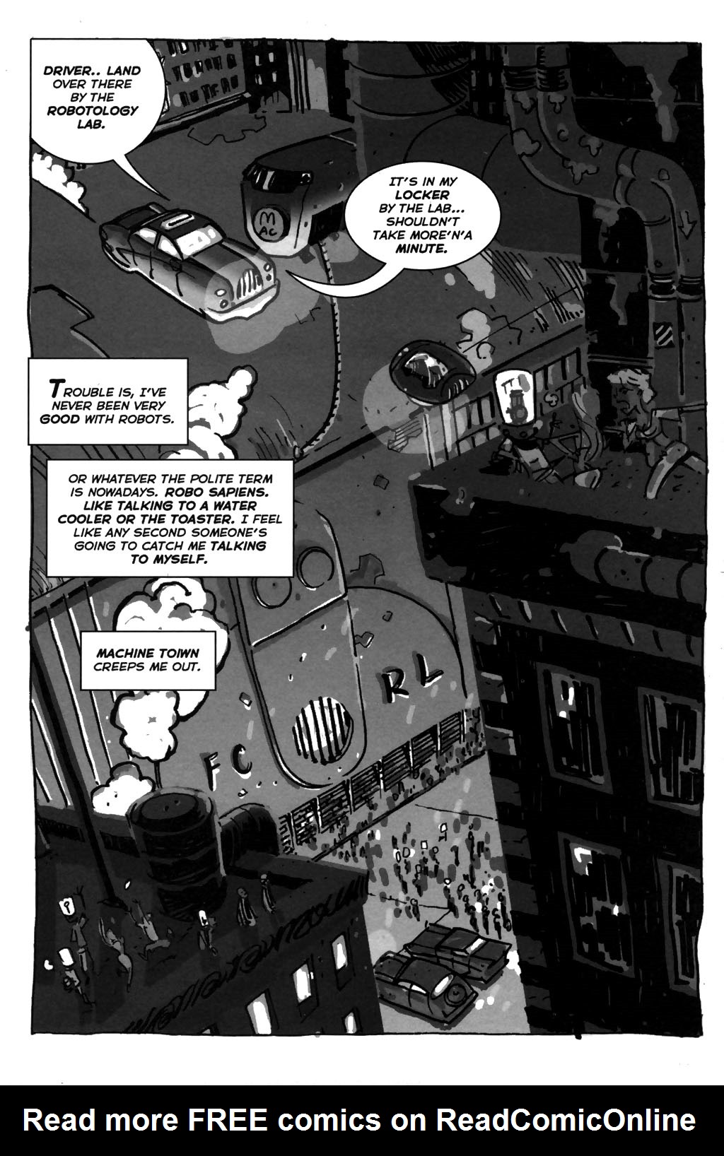 Read online Ferro City comic -  Issue #2 - 19