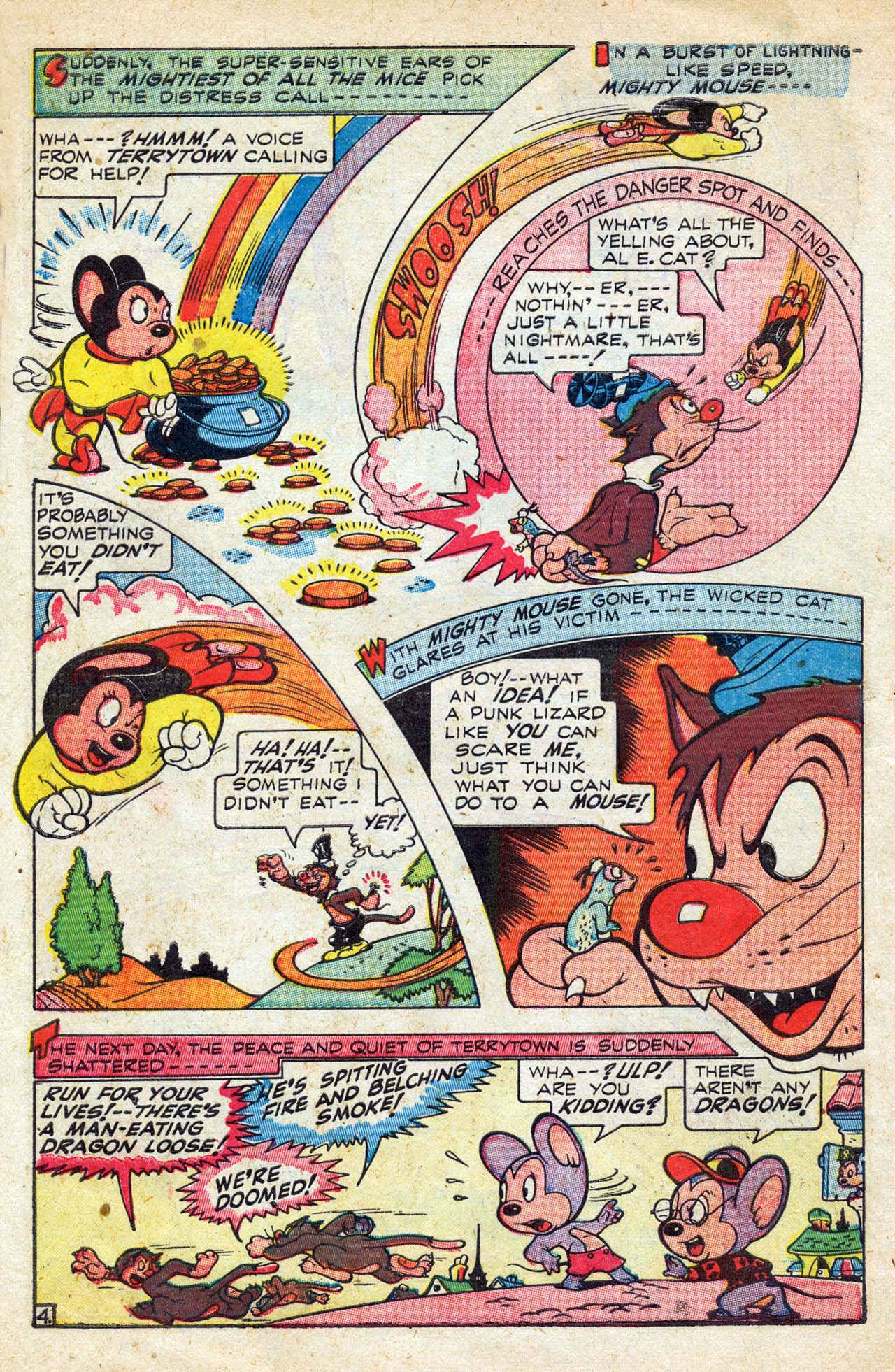 Read online Paul Terry's Mighty Mouse Comics comic -  Issue #2 - 6