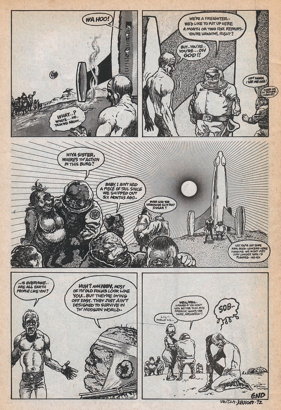 Read online Slow Death comic -  Issue #4 - 34