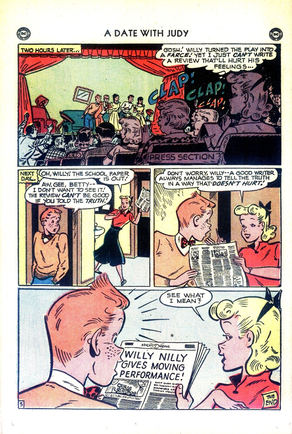 Read online A Date with Judy comic -  Issue #22 - 38