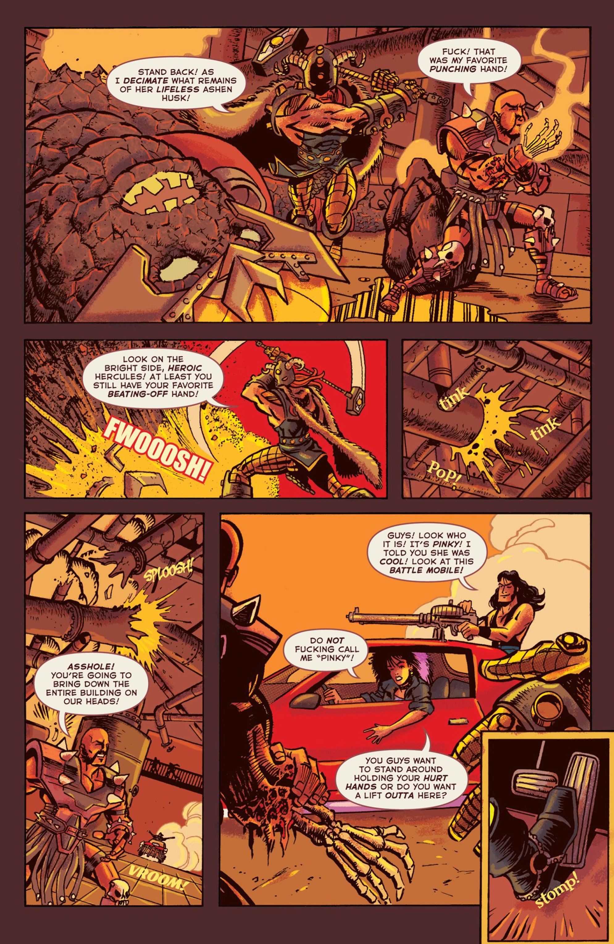 Read online Gods of Brutality comic -  Issue # TPB - 78