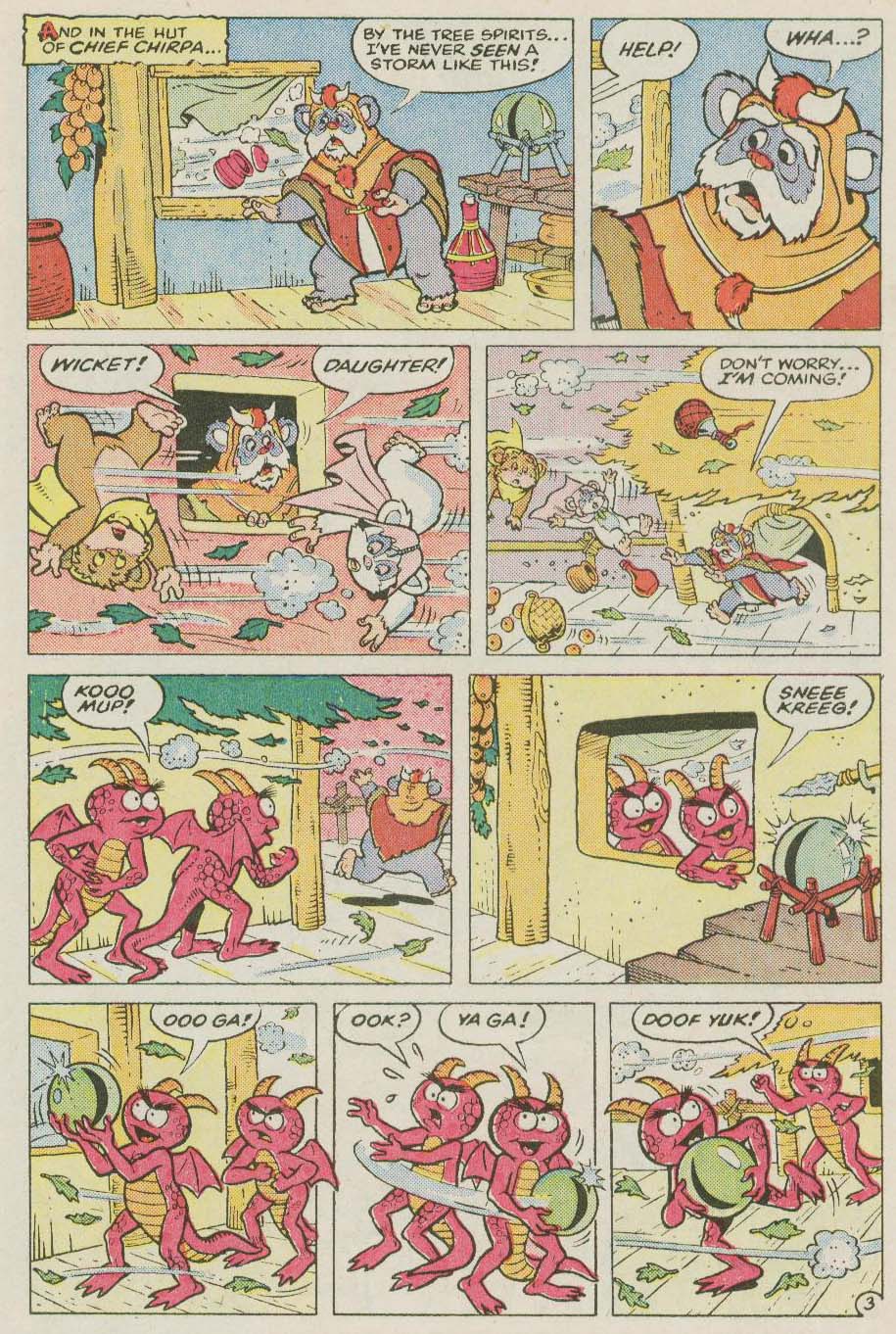 Read online Ewoks (1987) comic -  Issue #8 - 4