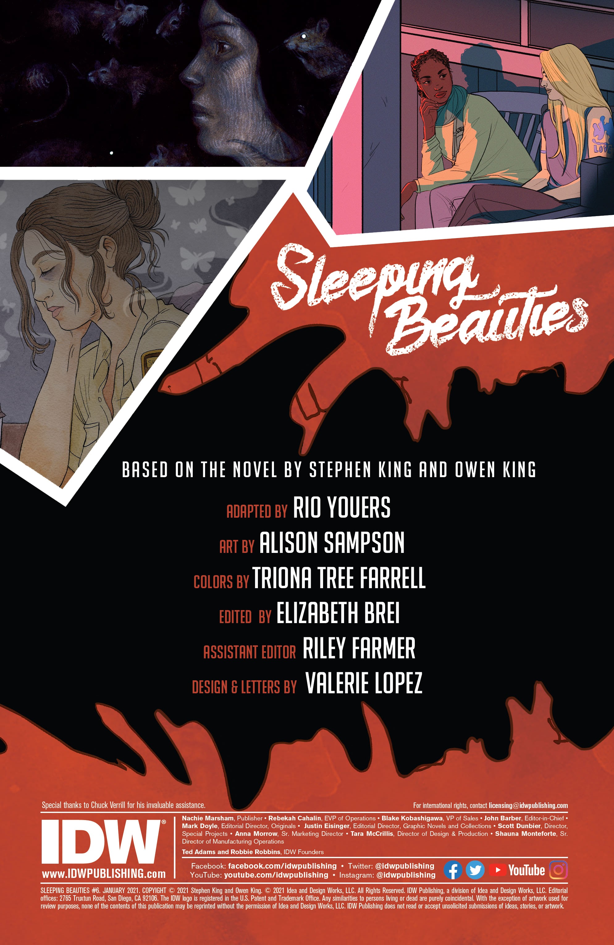 Read online Sleeping Beauties comic -  Issue #6 - 2