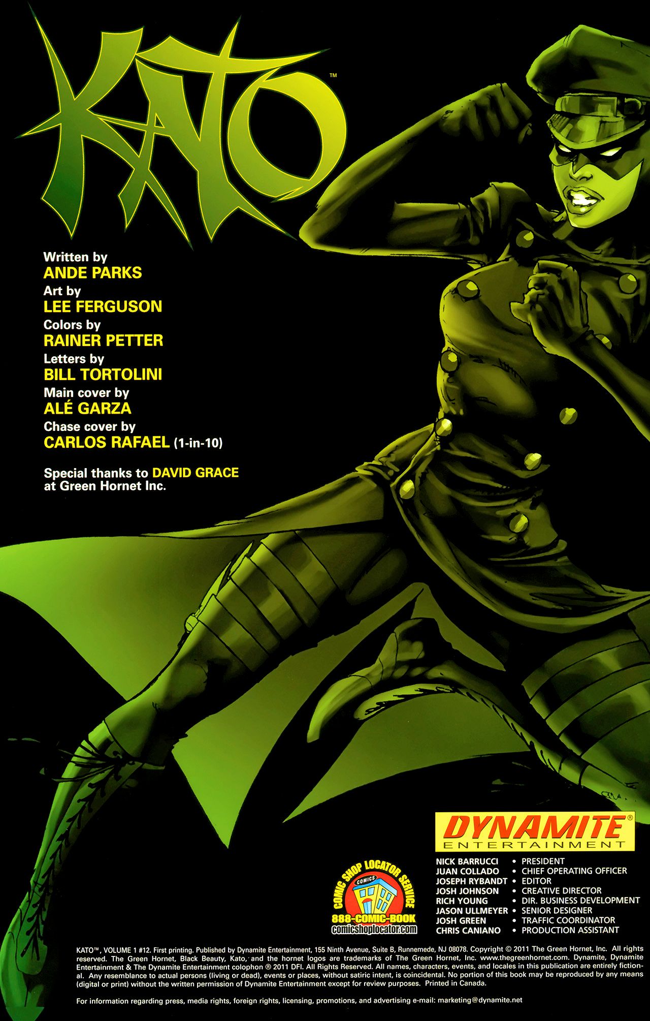 Read online Kato comic -  Issue #12 - 2