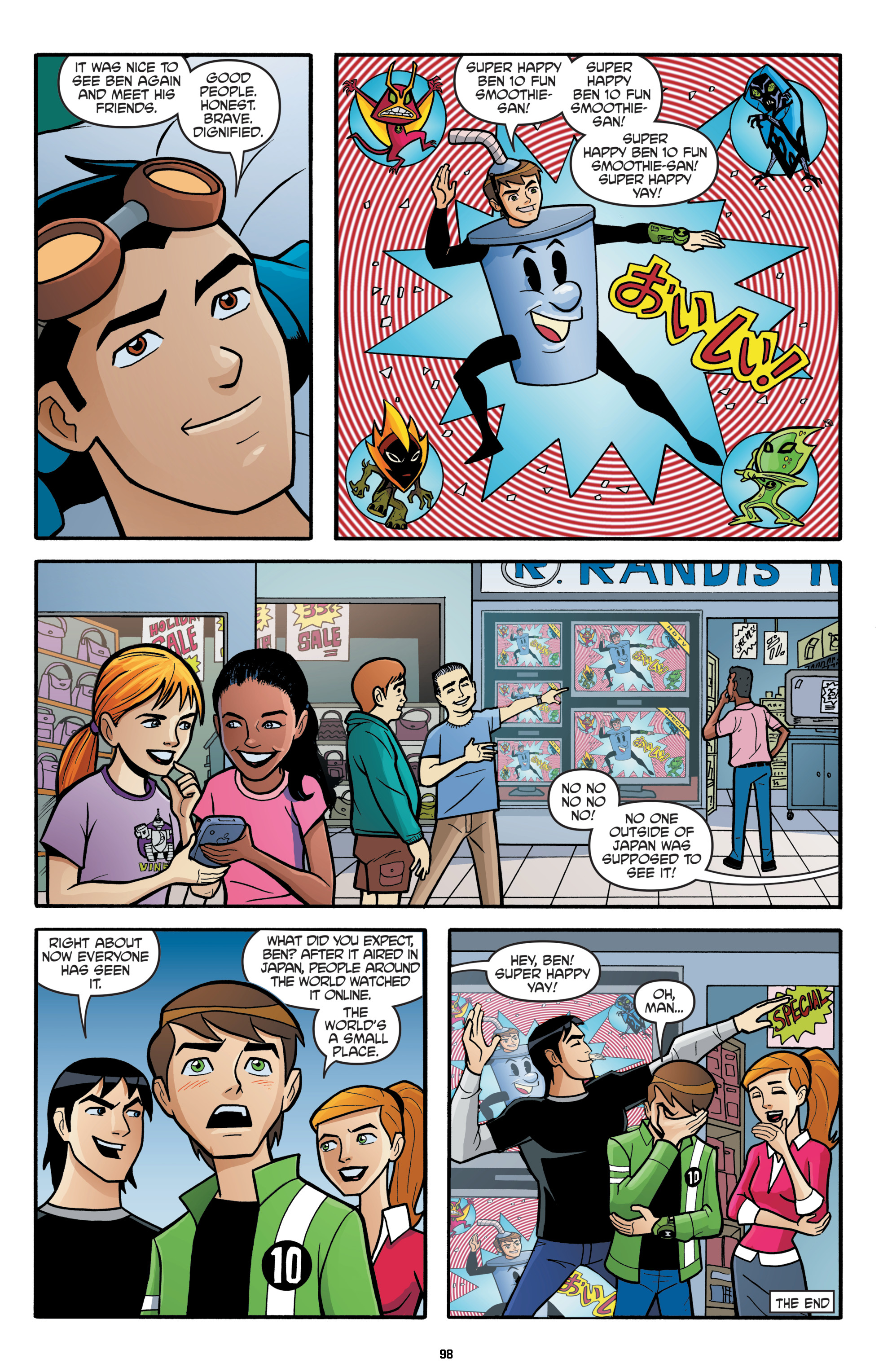 Read online Ben 10 Classics comic -  Issue # TPB 5 - 96