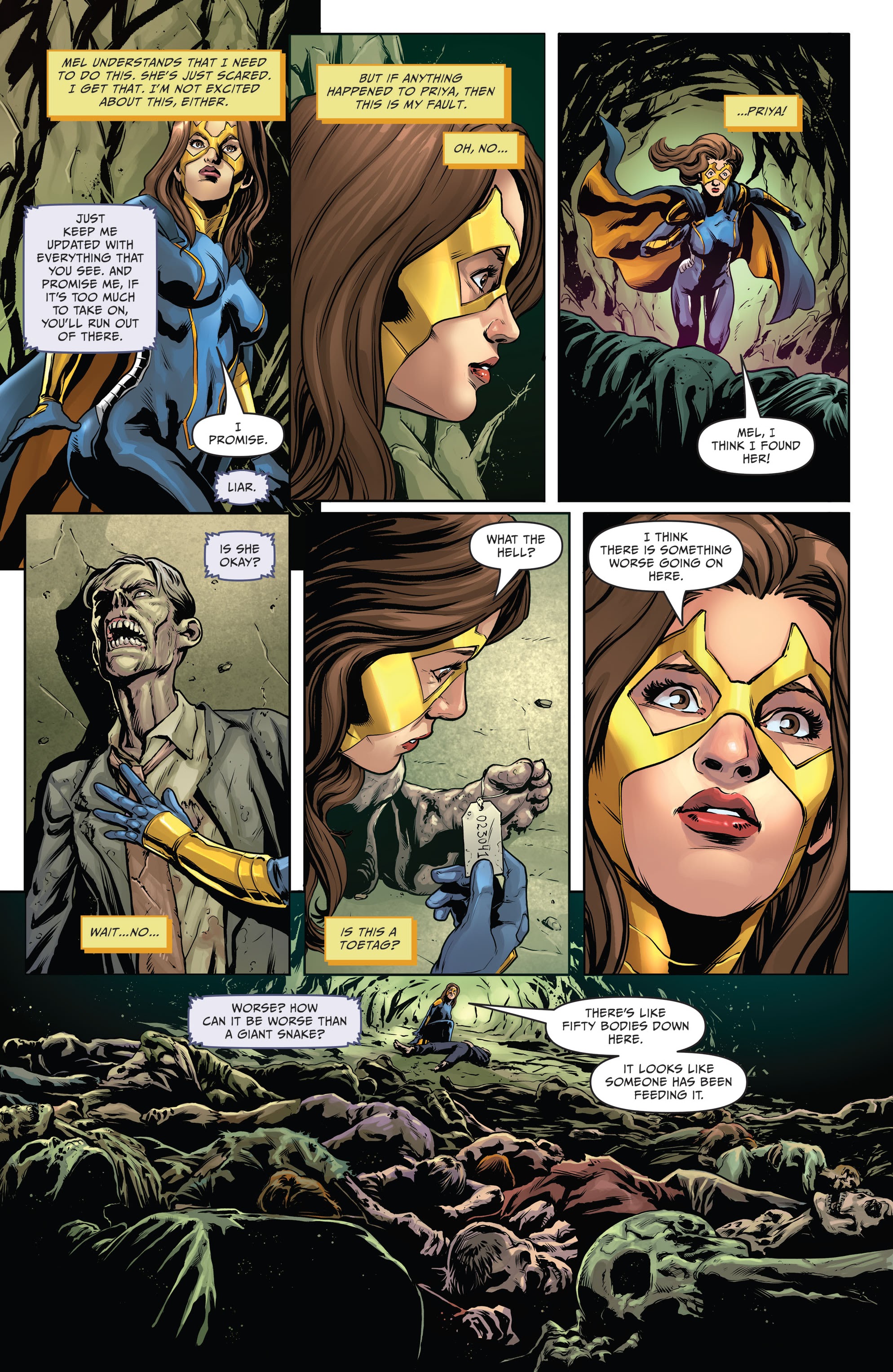 Read online Belle: Queen of Serpents comic -  Issue # Full - 9