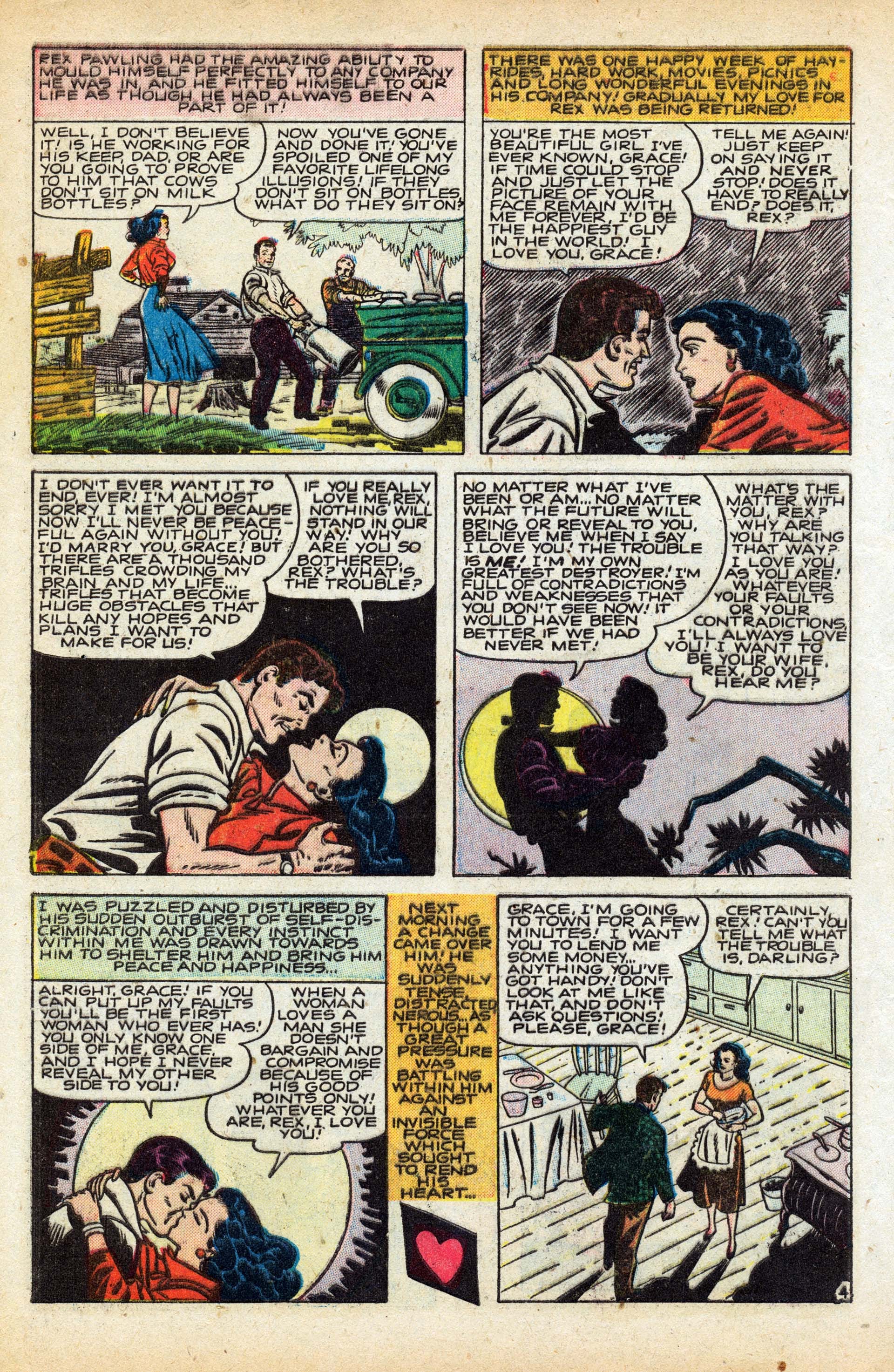 Read online Love Romances comic -  Issue #12 - 6