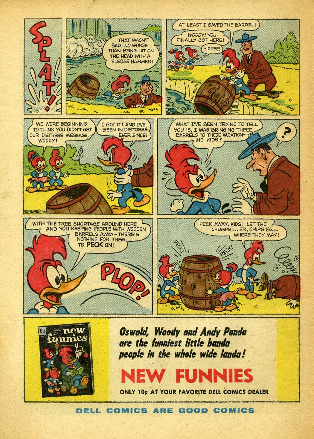 Read online Walter Lantz Woody Woodpecker (1952) comic -  Issue #38 - 34