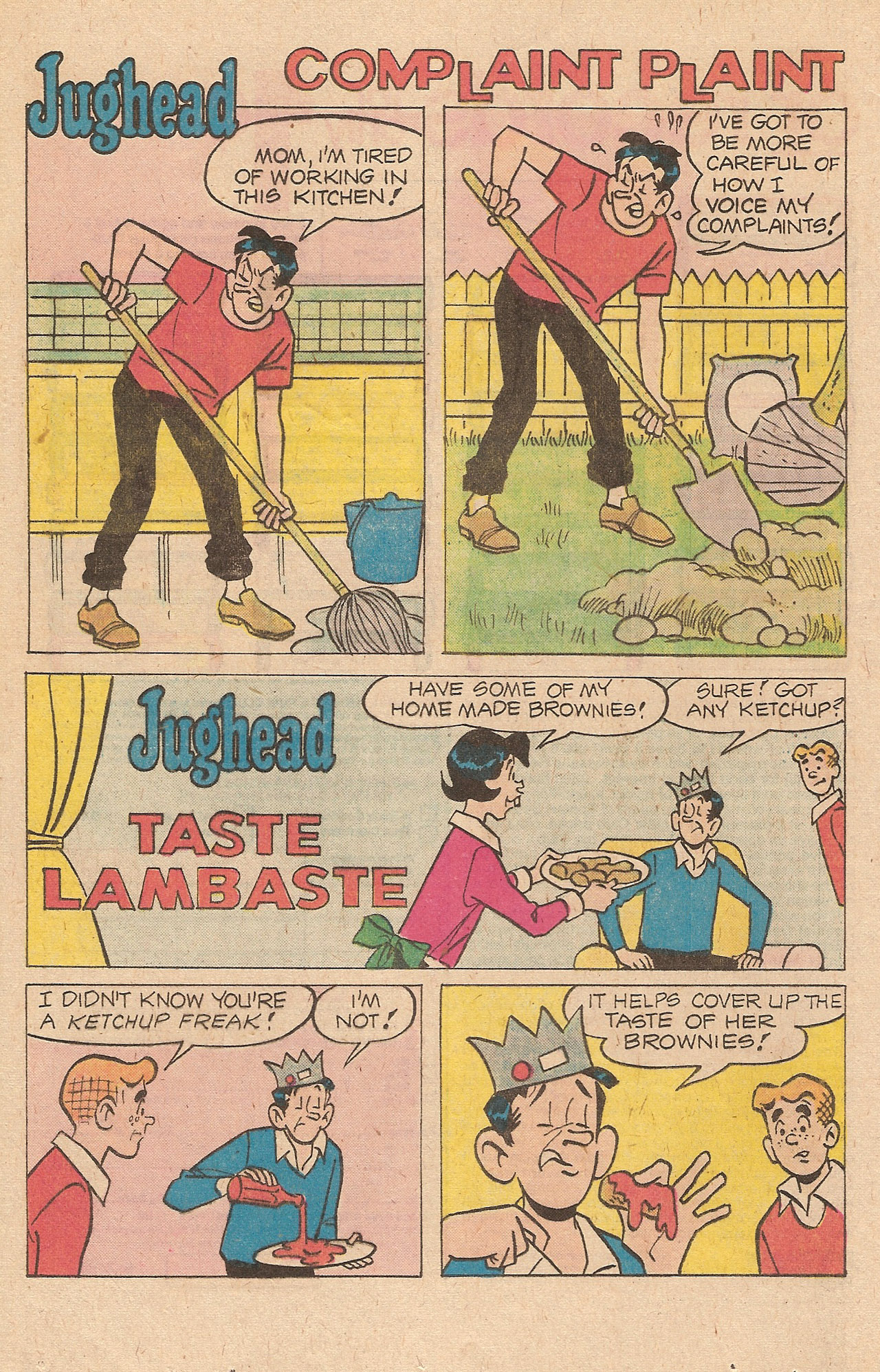 Read online Jughead's Jokes comic -  Issue #62 - 20
