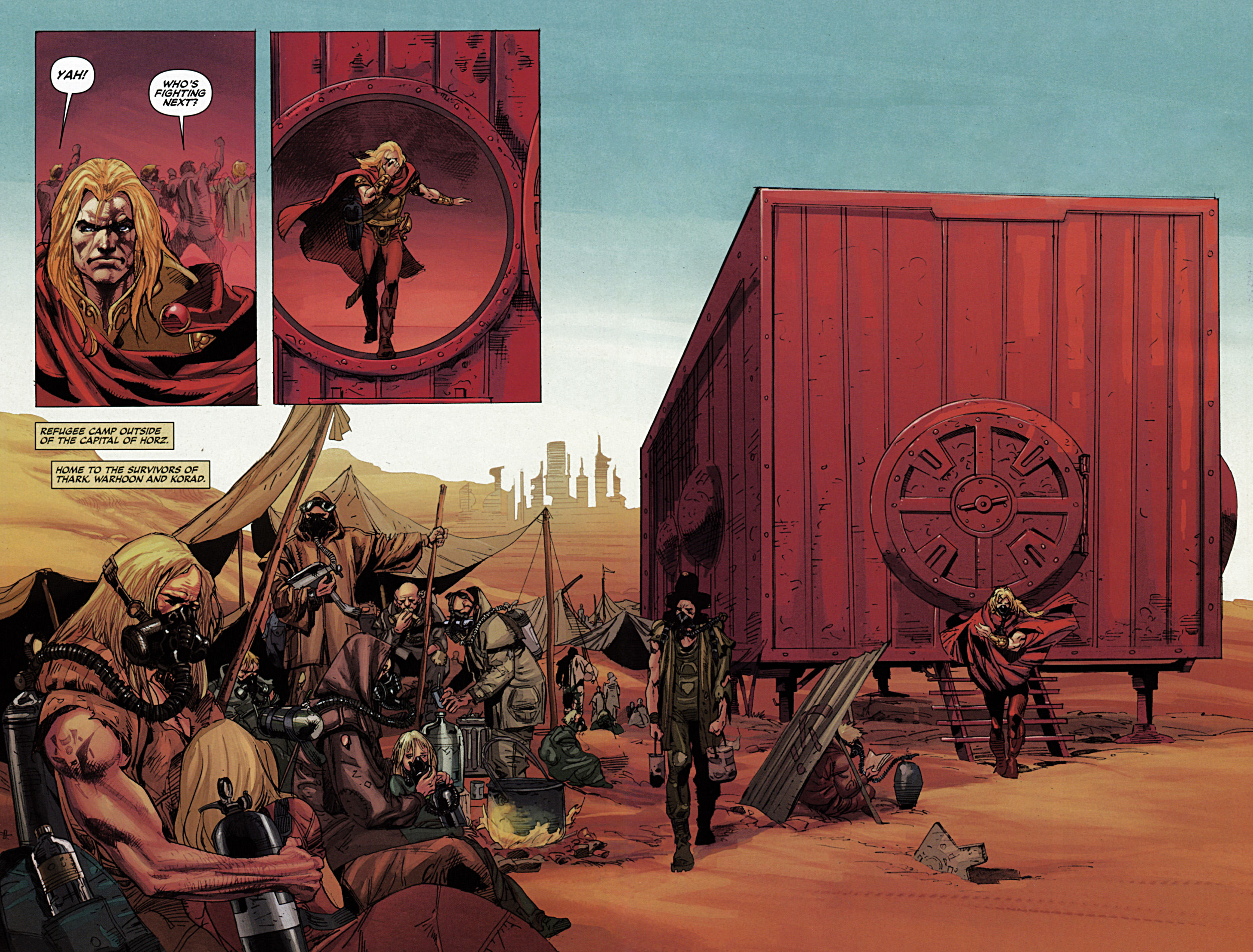 Read online Warlord of Mars: Fall of Barsoom comic -  Issue #4 - 6
