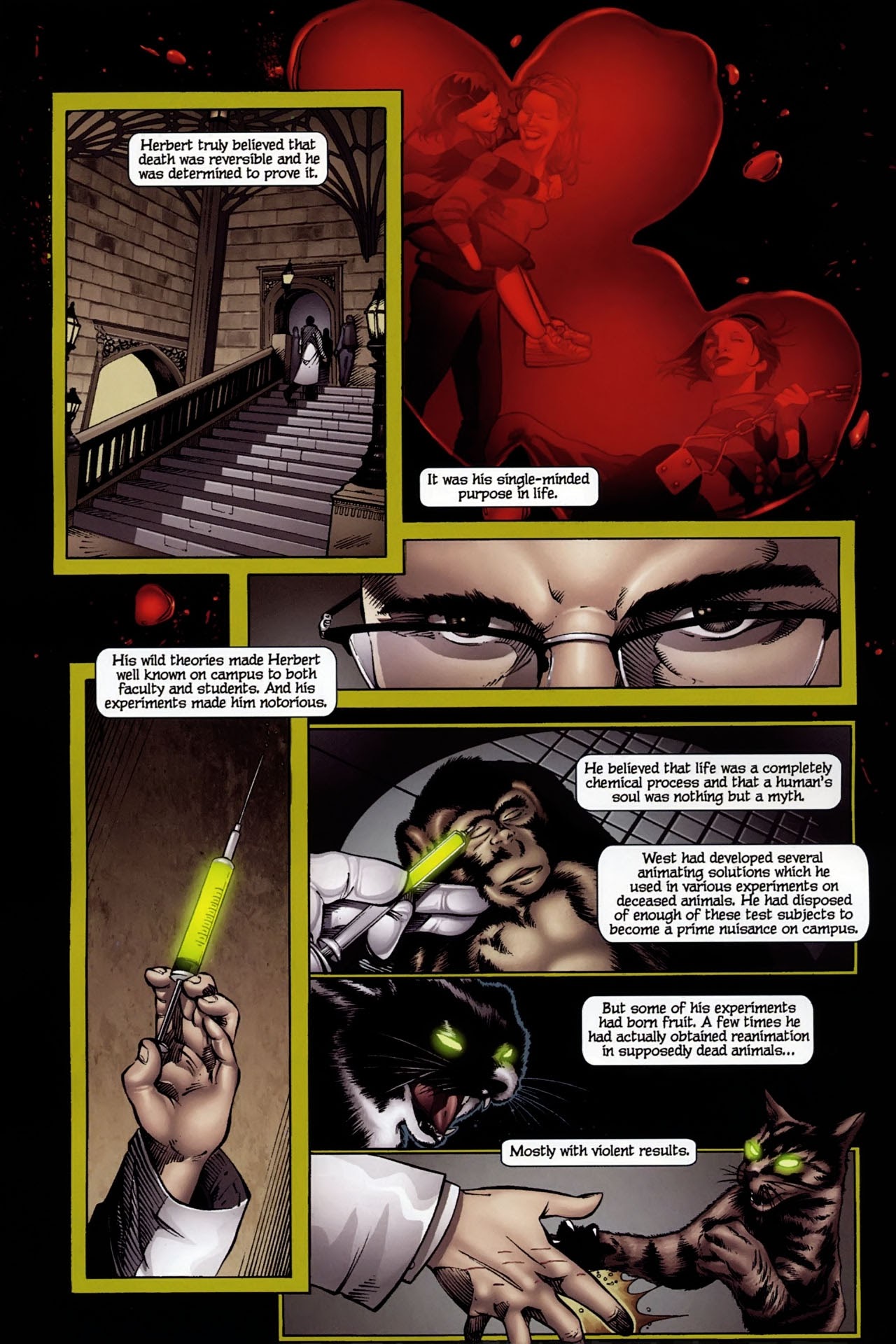 Read online The Chronicles of Dr. Herbert West comic -  Issue #1 - 9
