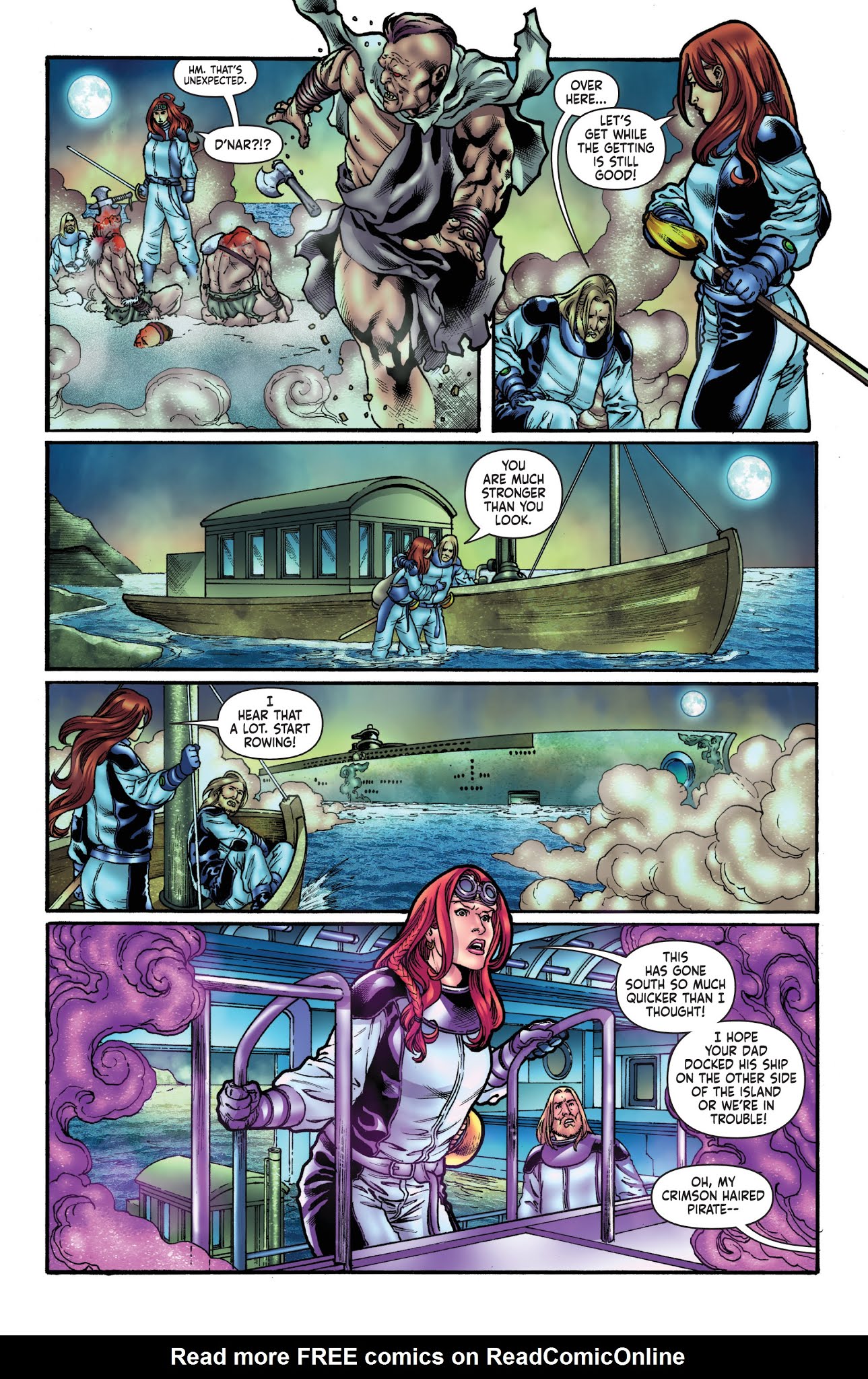 Read online Legenderry Red Sonja comic -  Issue # _TPB - 70