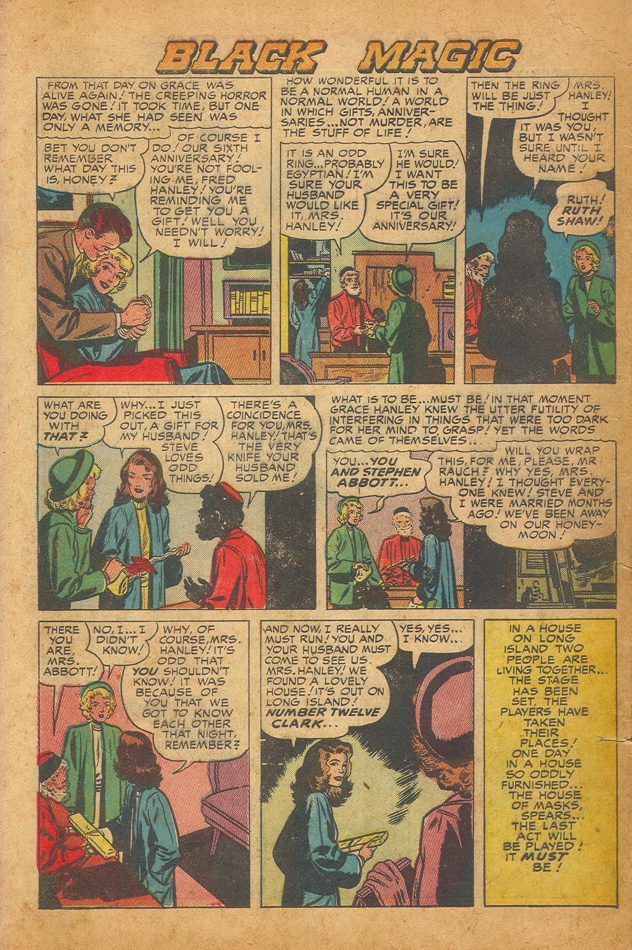 Read online Black Magic (1950) comic -  Issue #2 - 48