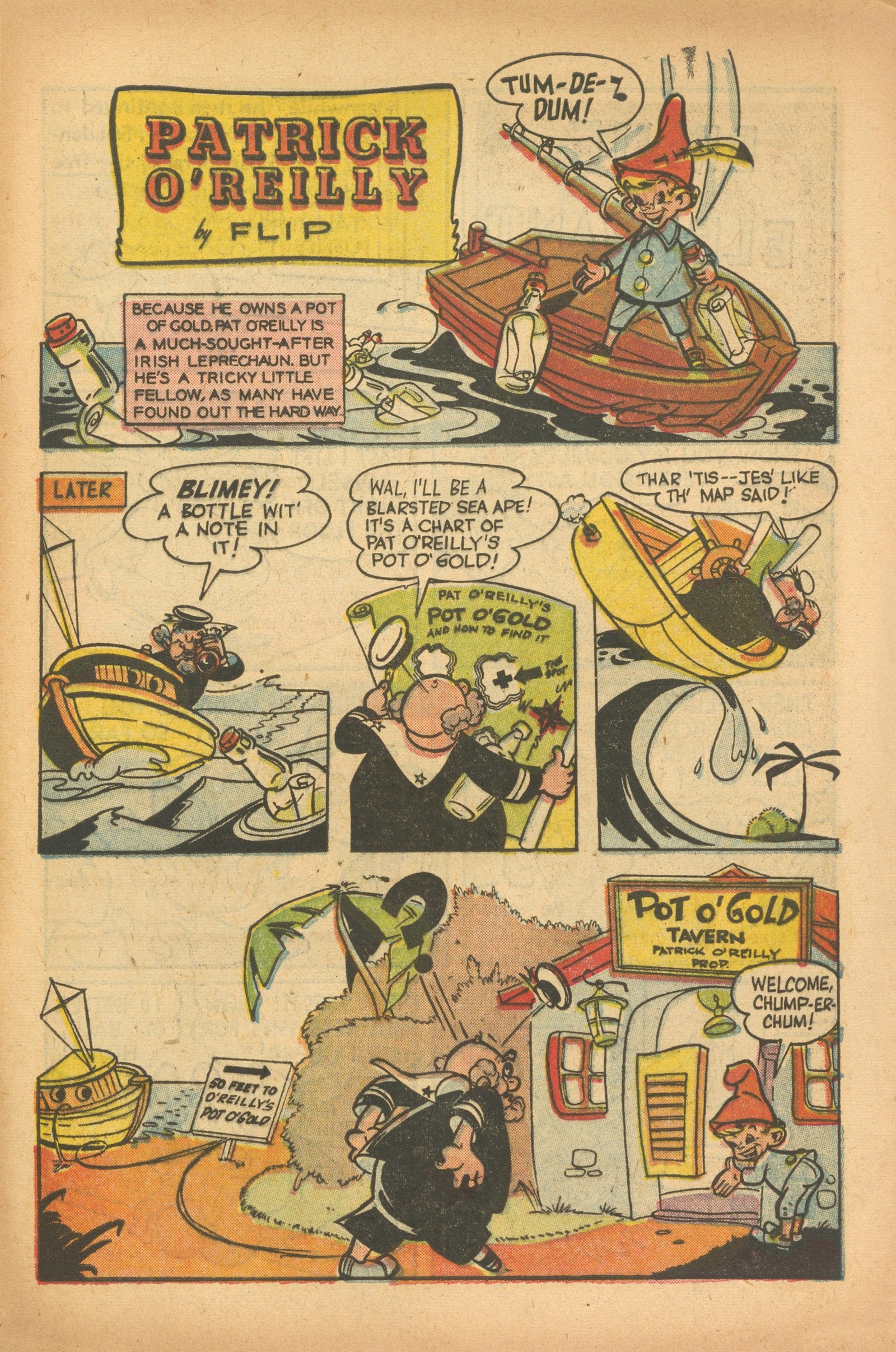 Read online Felix the Cat (1951) comic -  Issue #30 - 31
