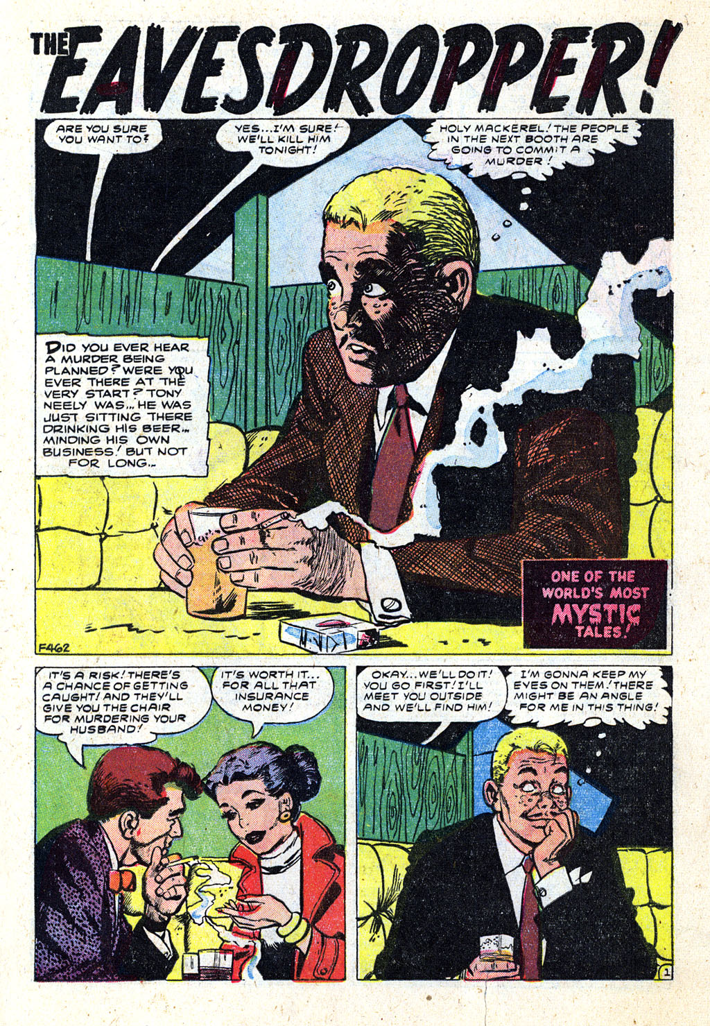 Read online Mystic (1951) comic -  Issue #36 - 21