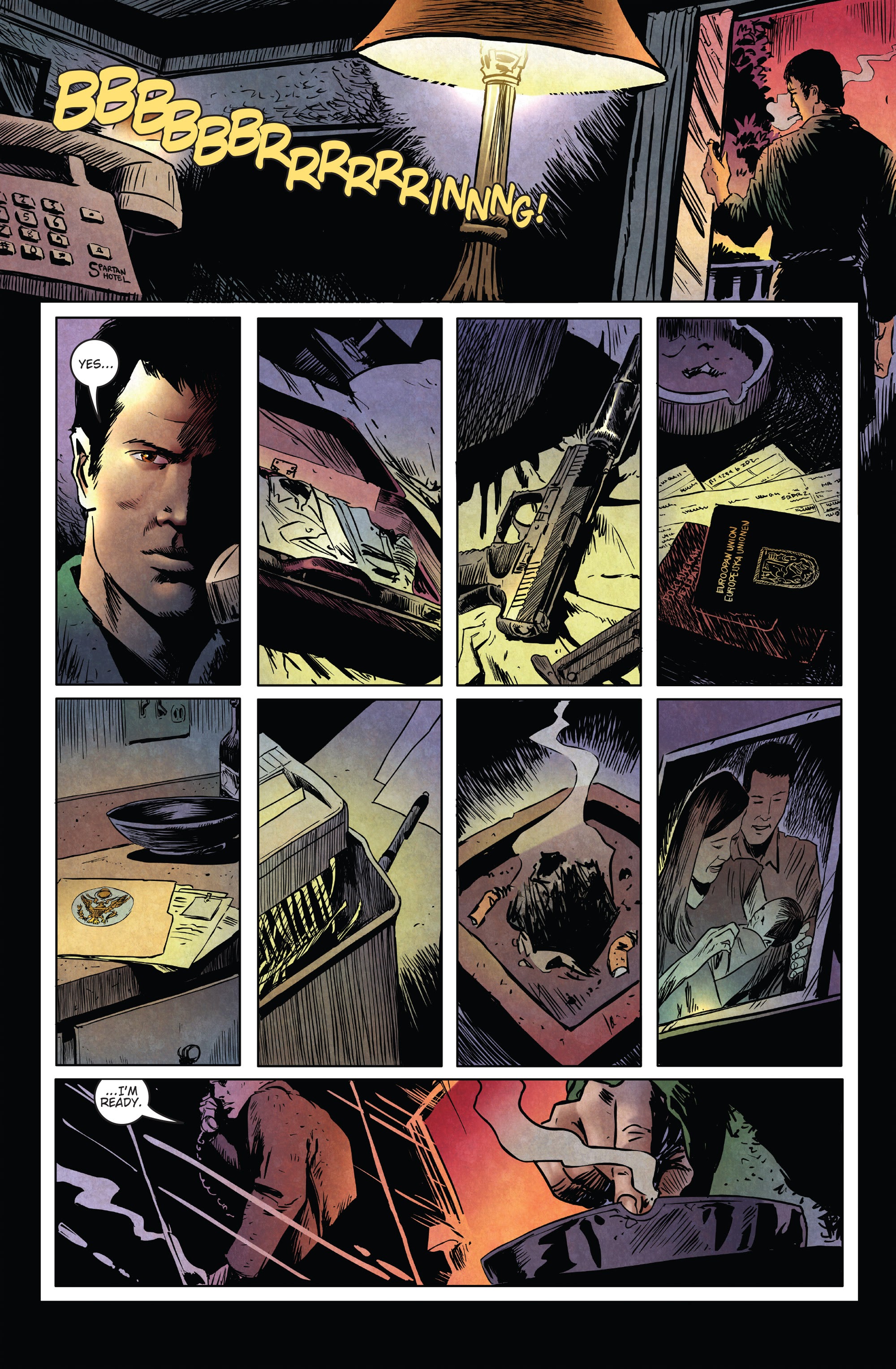 Read online Left On Mission comic -  Issue #1 - 4
