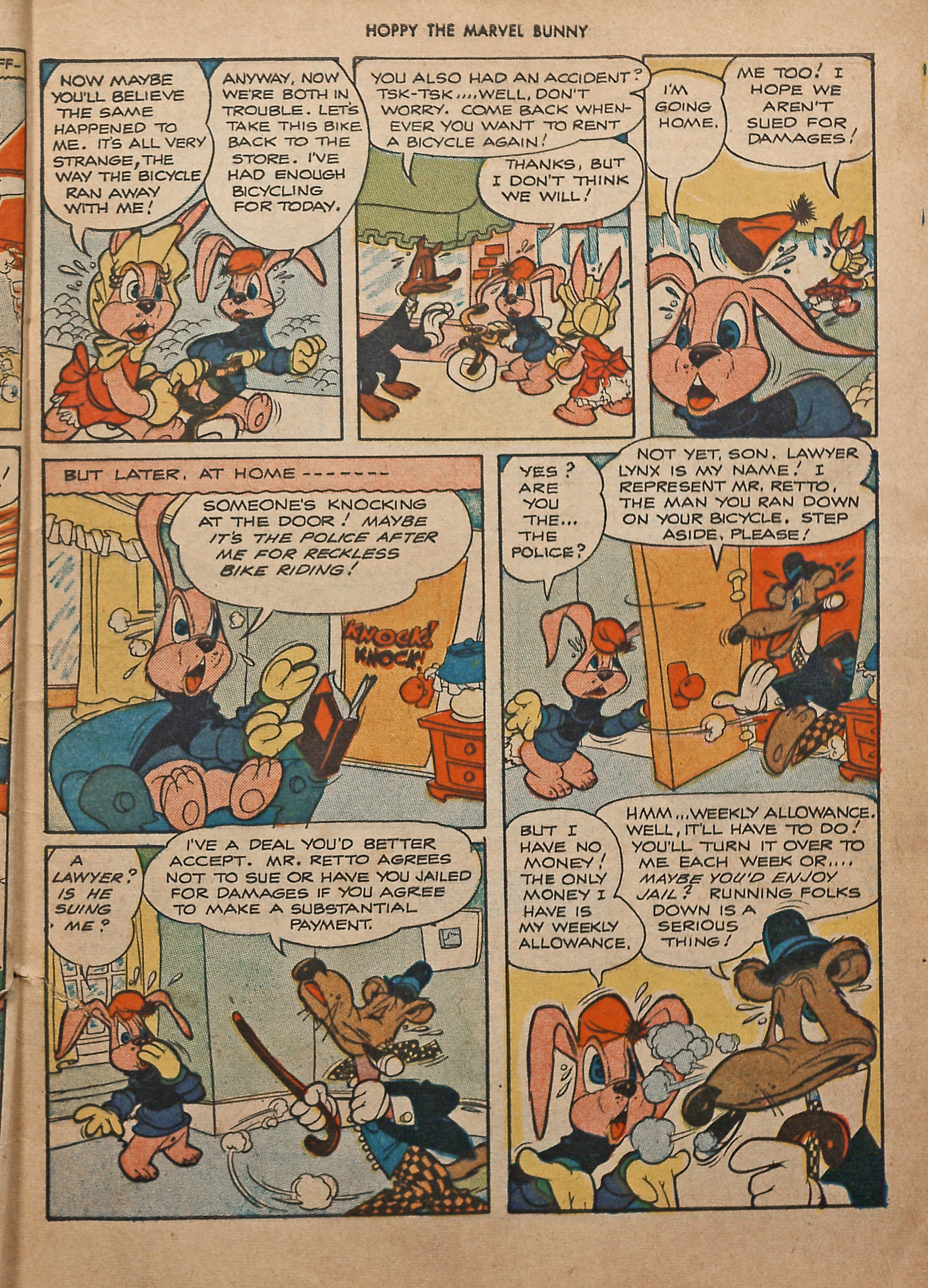 Read online Hoppy The Marvel Bunny comic -  Issue #12 - 7