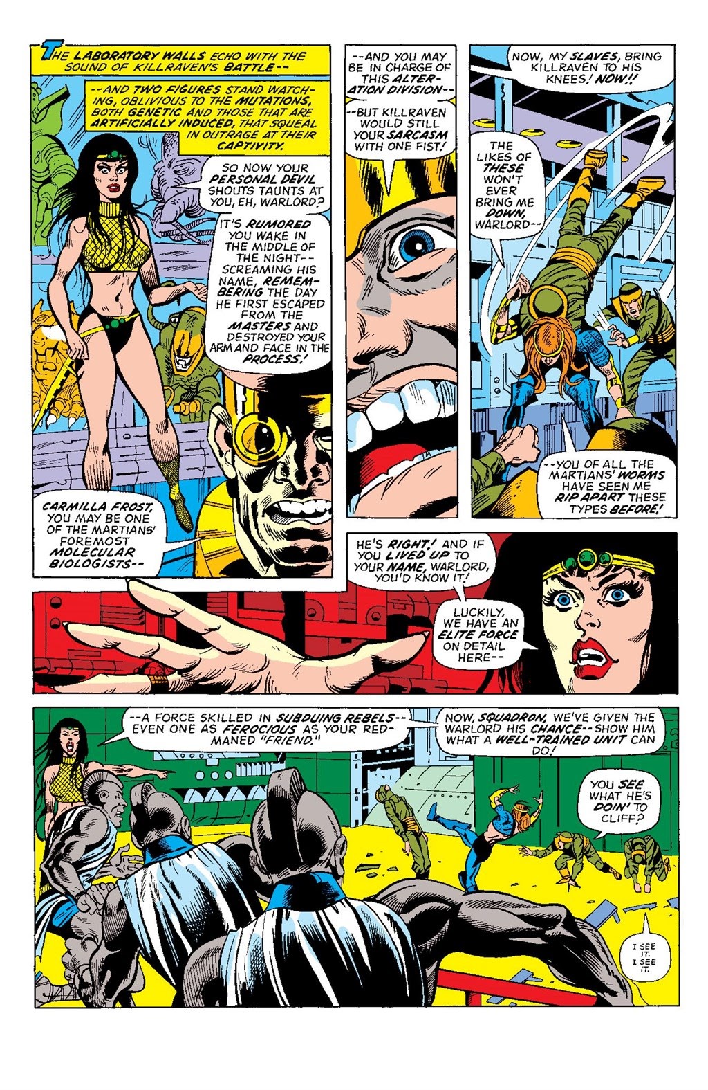 Read online Killraven Epic Collection: Warrior of the Worlds comic -  Issue # TPB (Part 1) - 68