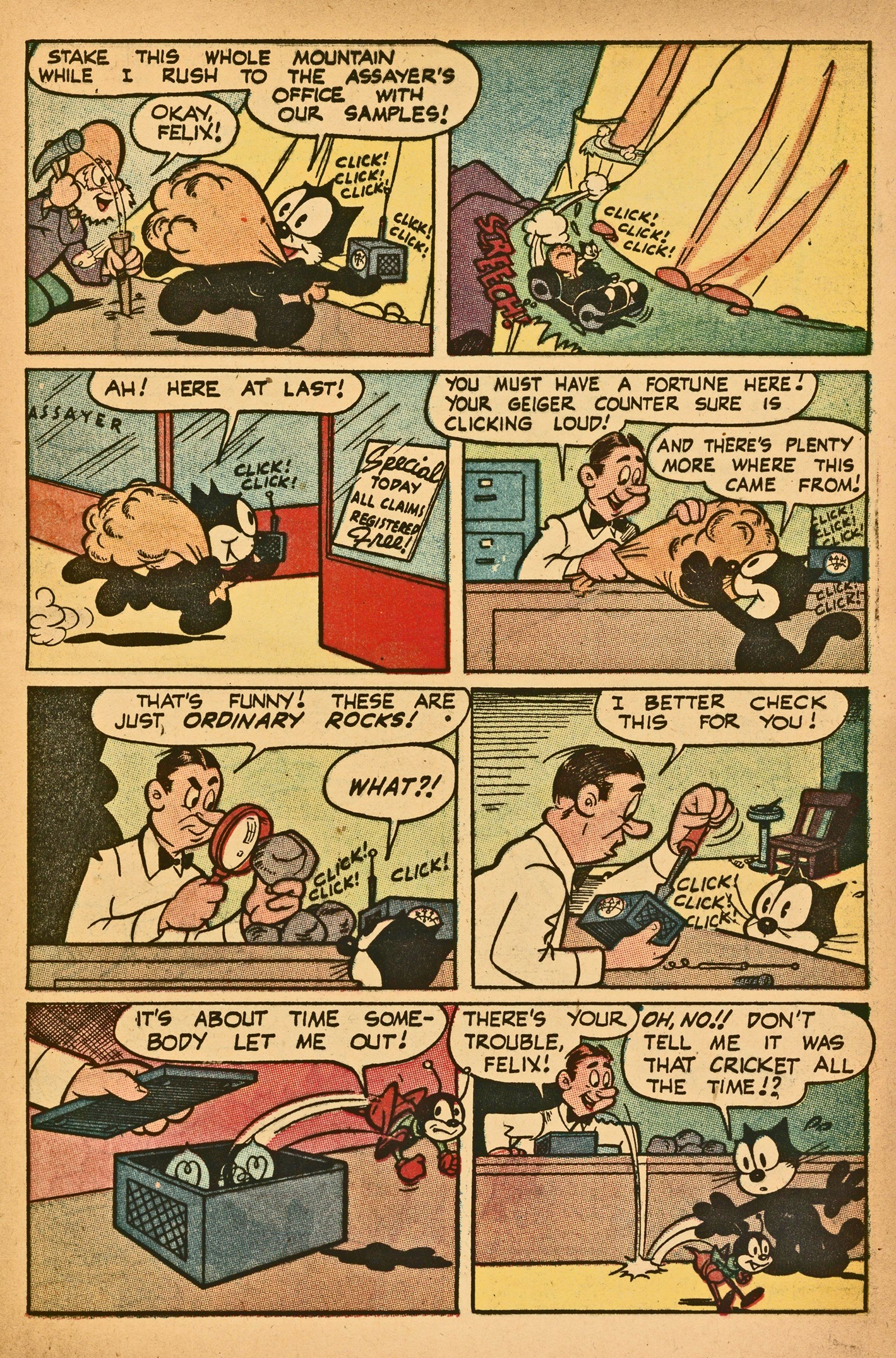 Read online Felix the Cat (1951) comic -  Issue #48 - 31