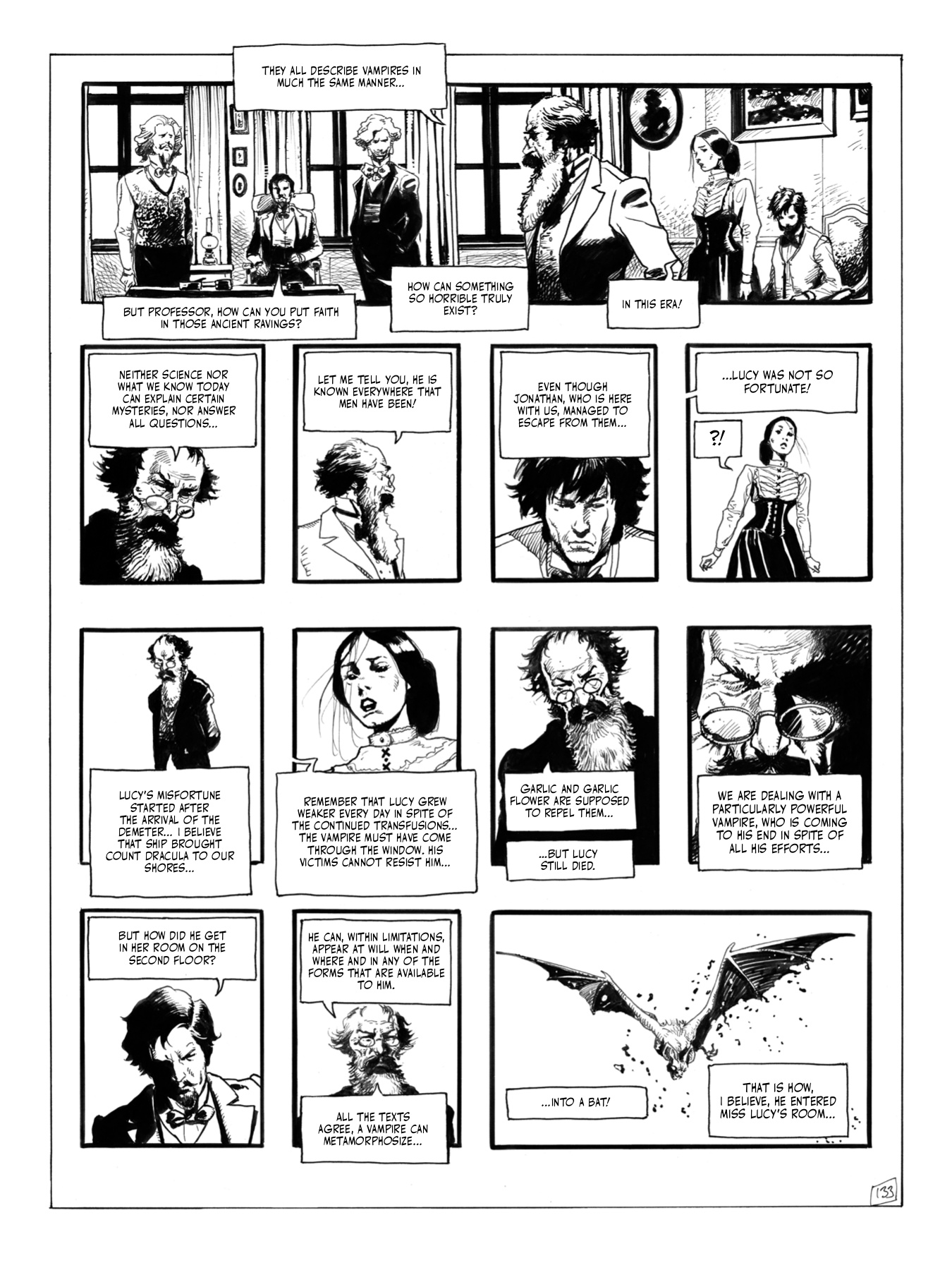 Read online Bram Stoker's Dracula by Georges Bess comic -  Issue # TPB (Part 2) - 35