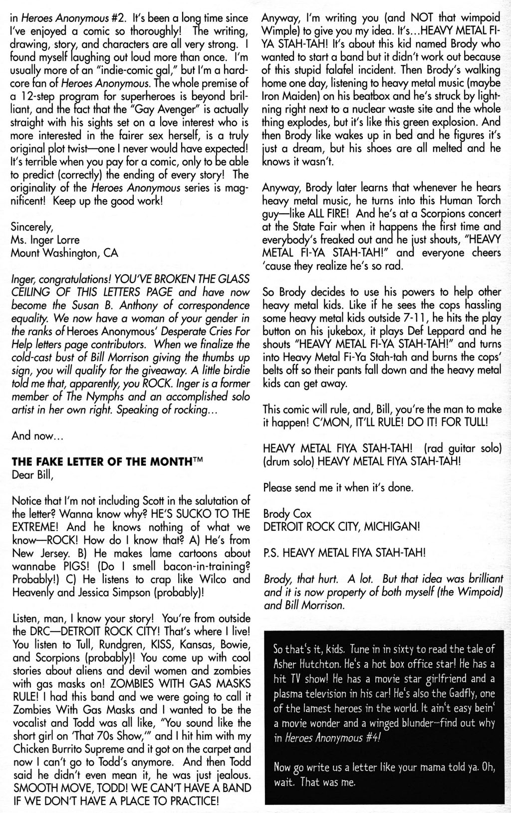Read online Heroes Anonymous comic -  Issue #3 - 34