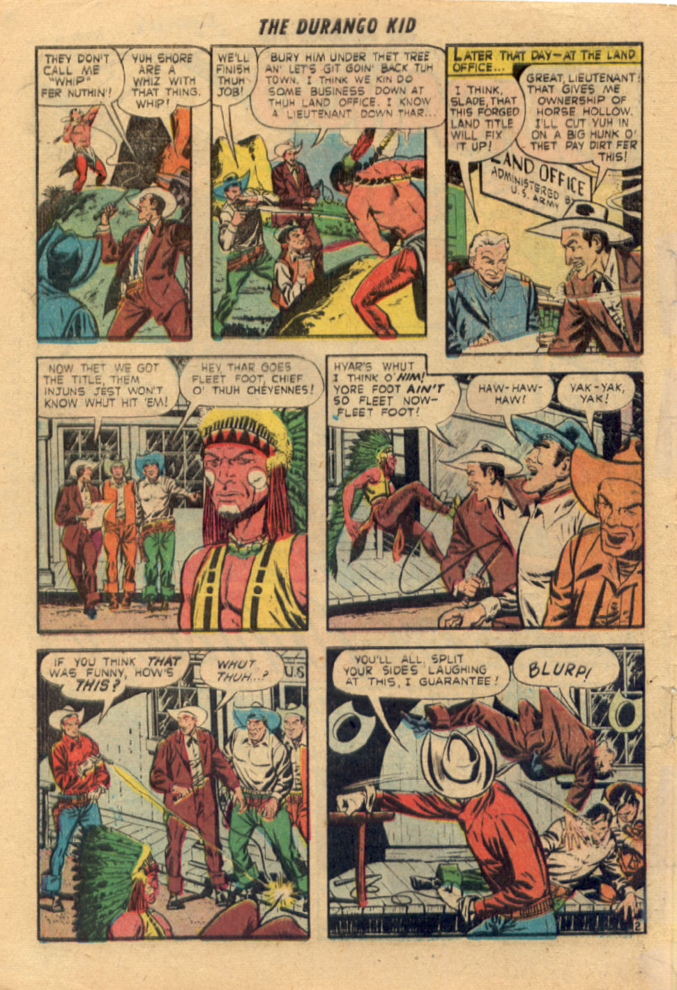 Read online Charles Starrett as The Durango Kid comic -  Issue #14 - 3