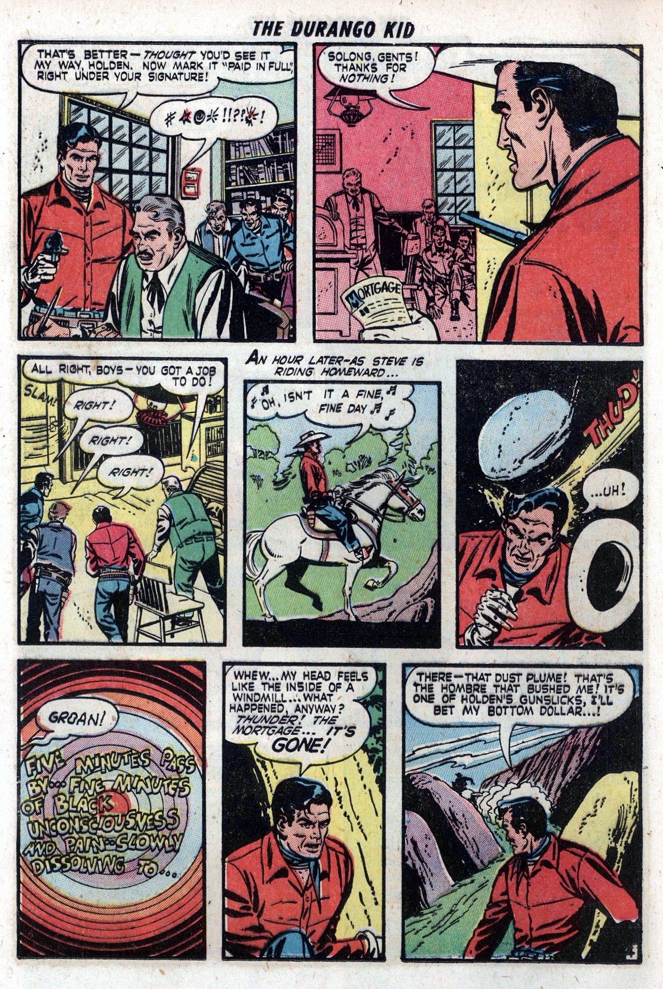 Read online Charles Starrett as The Durango Kid comic -  Issue #11 - 12